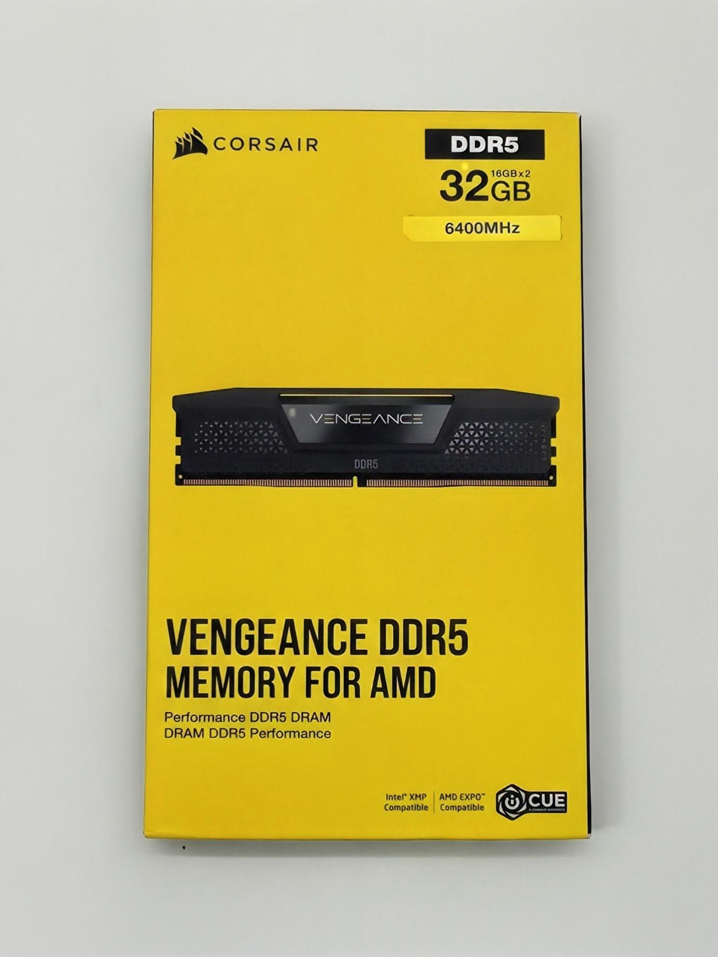 Corsair Vengeance 32GB (2x16GB) DDR5-6400 CL36 RAM KIT Sealed NEW