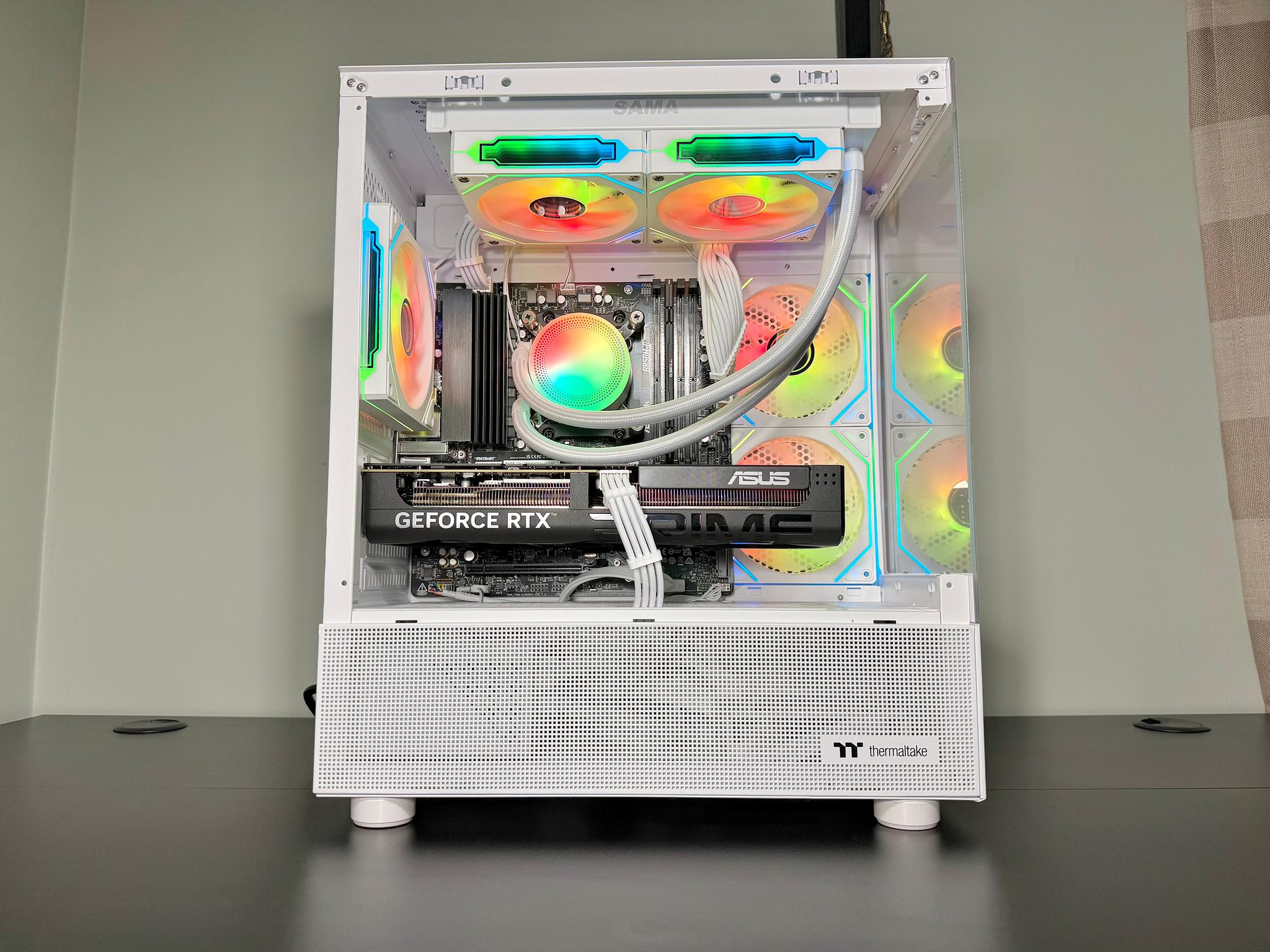 7500X3D | RTX 5060 ti | 16GB DDR5 | 1TB M.2 | RGB Fan Controller White Gaming PC