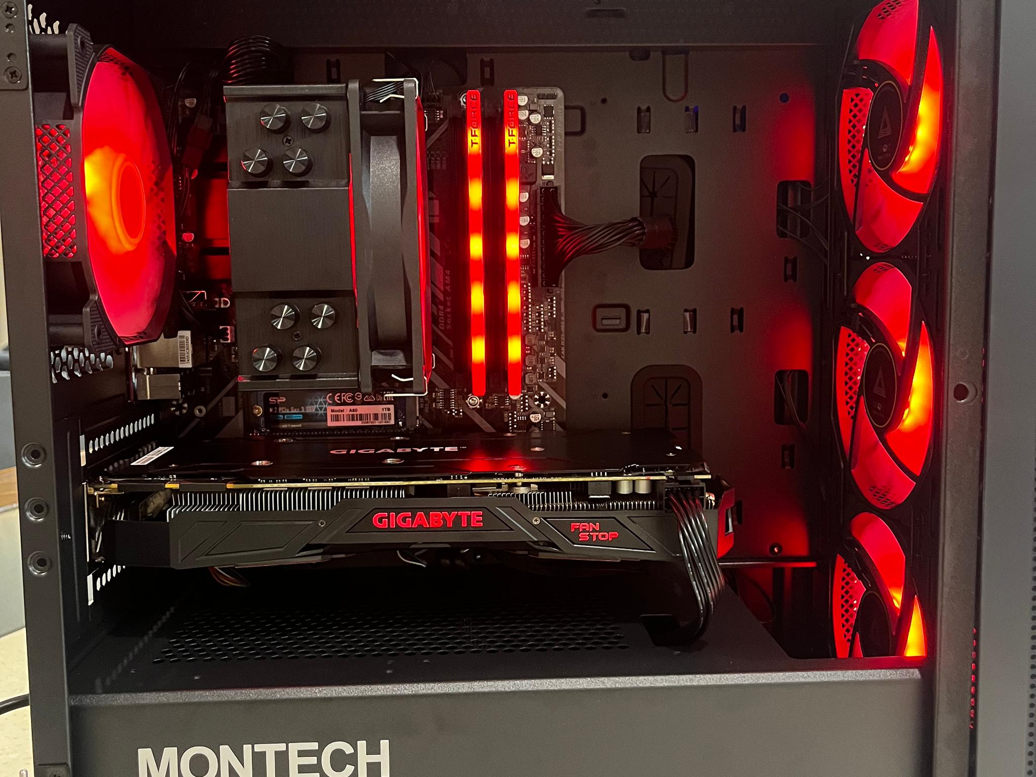 Ryzen 5, GTX 1080, 16GB, 1TB M.2 SSD