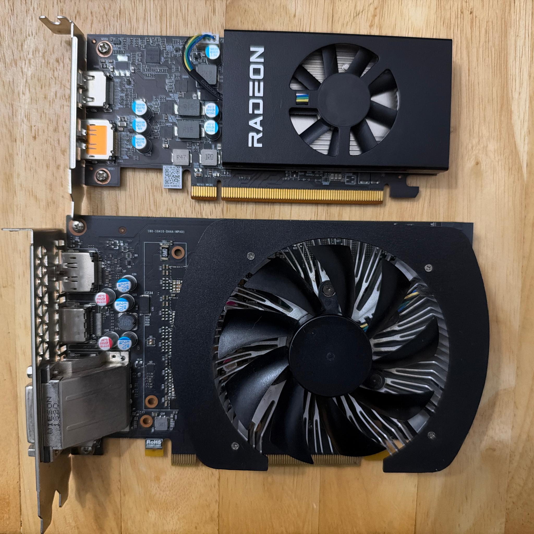 Rx 6400 and Gtx 1060