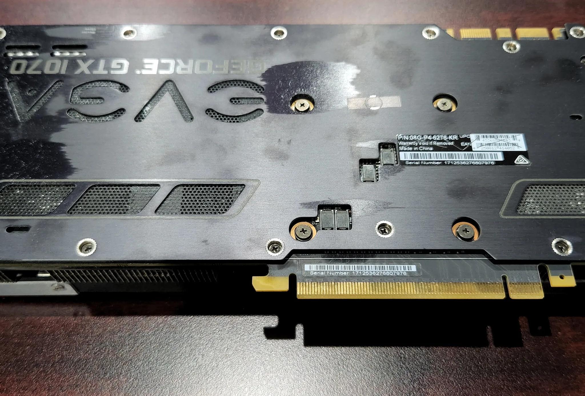 EVGA GeForce 1070 FTW 8GB OC