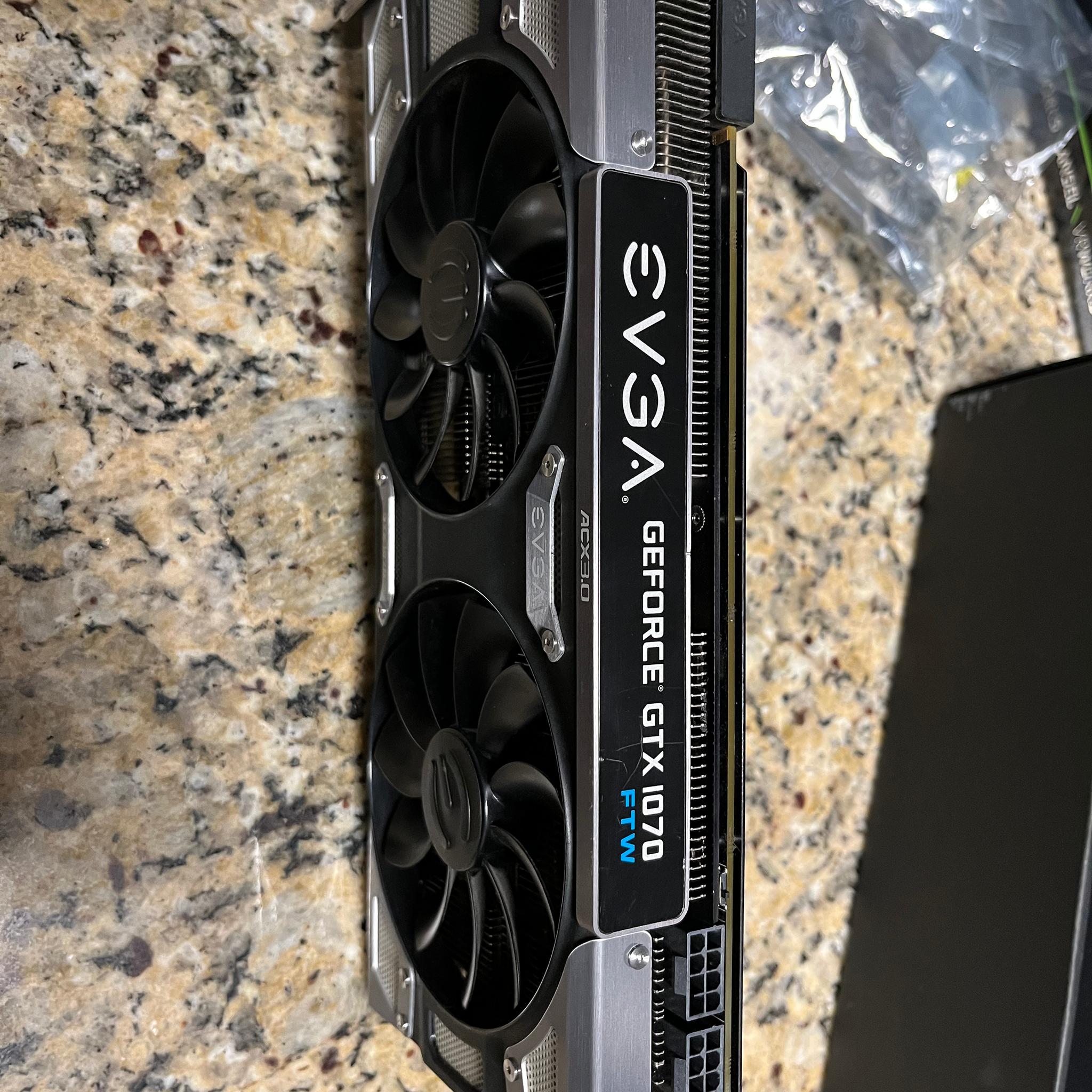EVGA GTX 1070 8 GB FTW ACX 3.0
