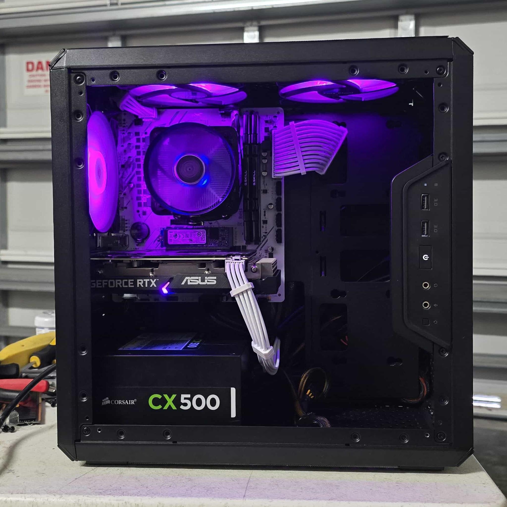 🔥 RTX 3060 Gaming PC | Ryzen 5 5500 | 16GB DDR4 | 512GB NVMe
