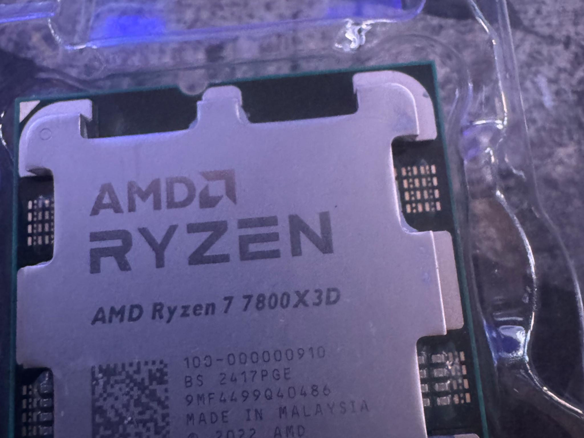 Ryzen 7 7800X3D