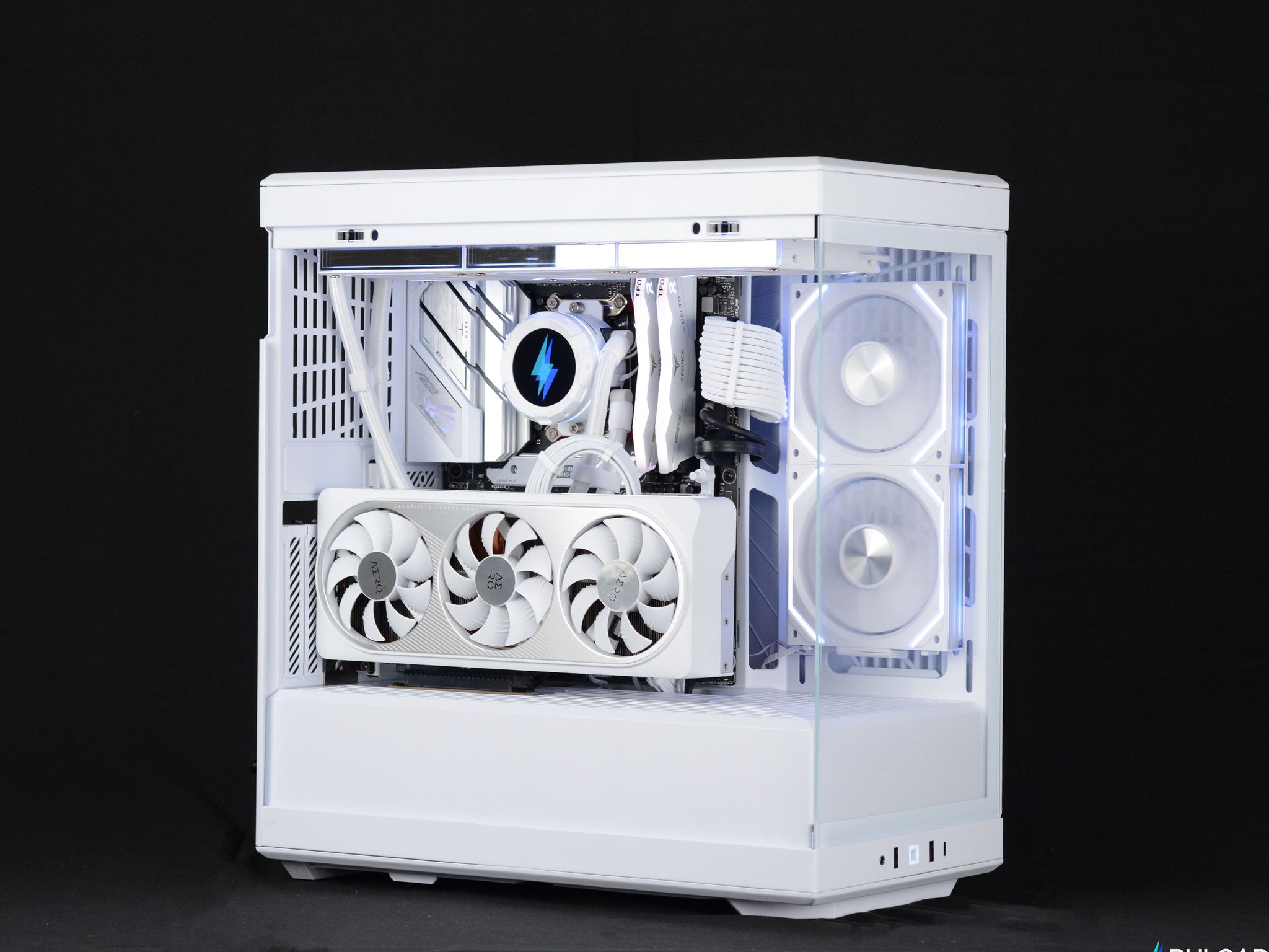 🧊❄️ Polar: 1440p/4k Streaming and Gaming PC |  RTX 4070 TI, Ryzen 7, 32GB DDR5, 2TB SSD, WiFI