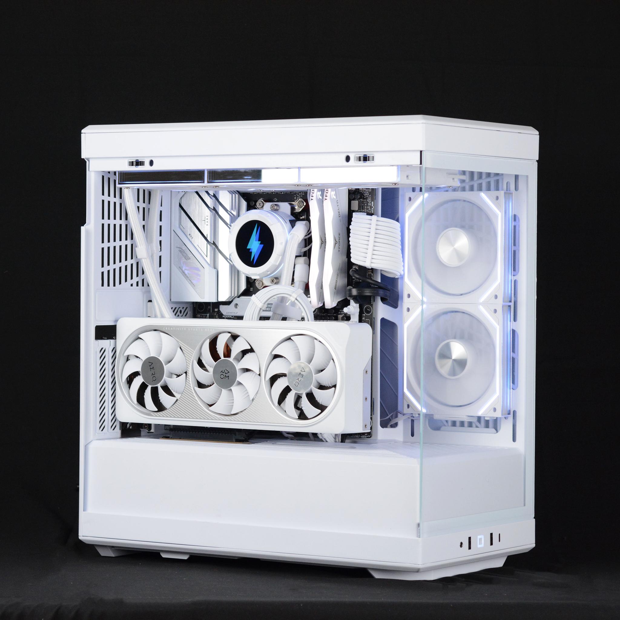 🧊❄️ Polar: 1440p/4k Streaming and Gaming PC |  RTX 4070 TI, Ryzen 7, 32GB DDR5, 2TB SSD, WiFI