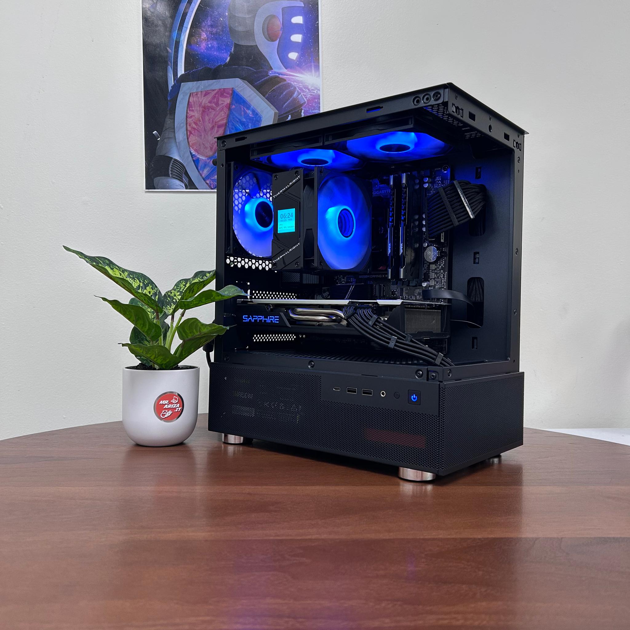 🔥1080p Starter Gaming PC | Ryzen 5 | NVMe Fast Boot | Perfect for Fortnite / Warzone / School