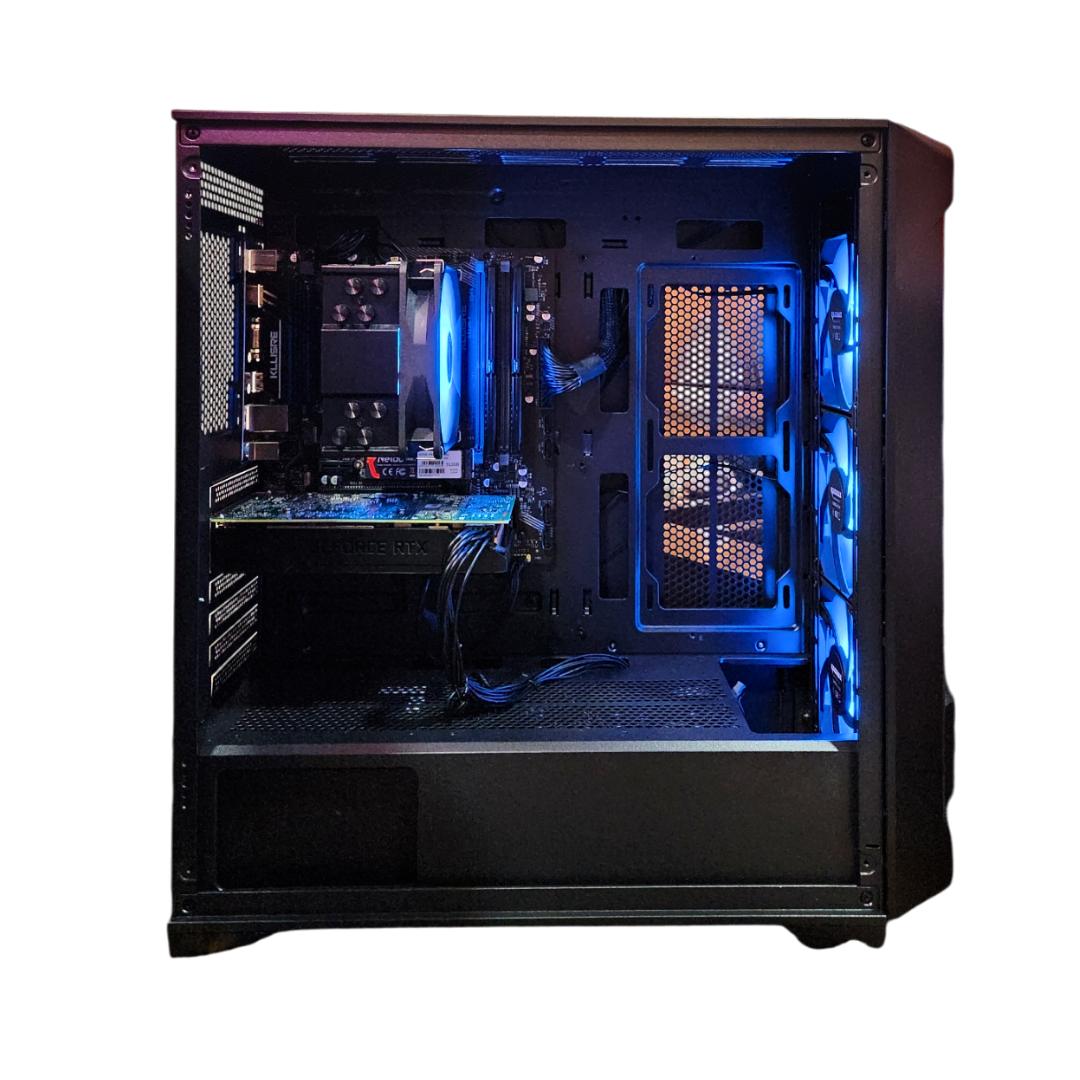 ☁️ Cloud 9 🌫: RTX 2060 | Ryzen 3600 | 16GB DDR4 RAM | 512GB SSD | 4 RGB Fans | Black RGB Gaming PC