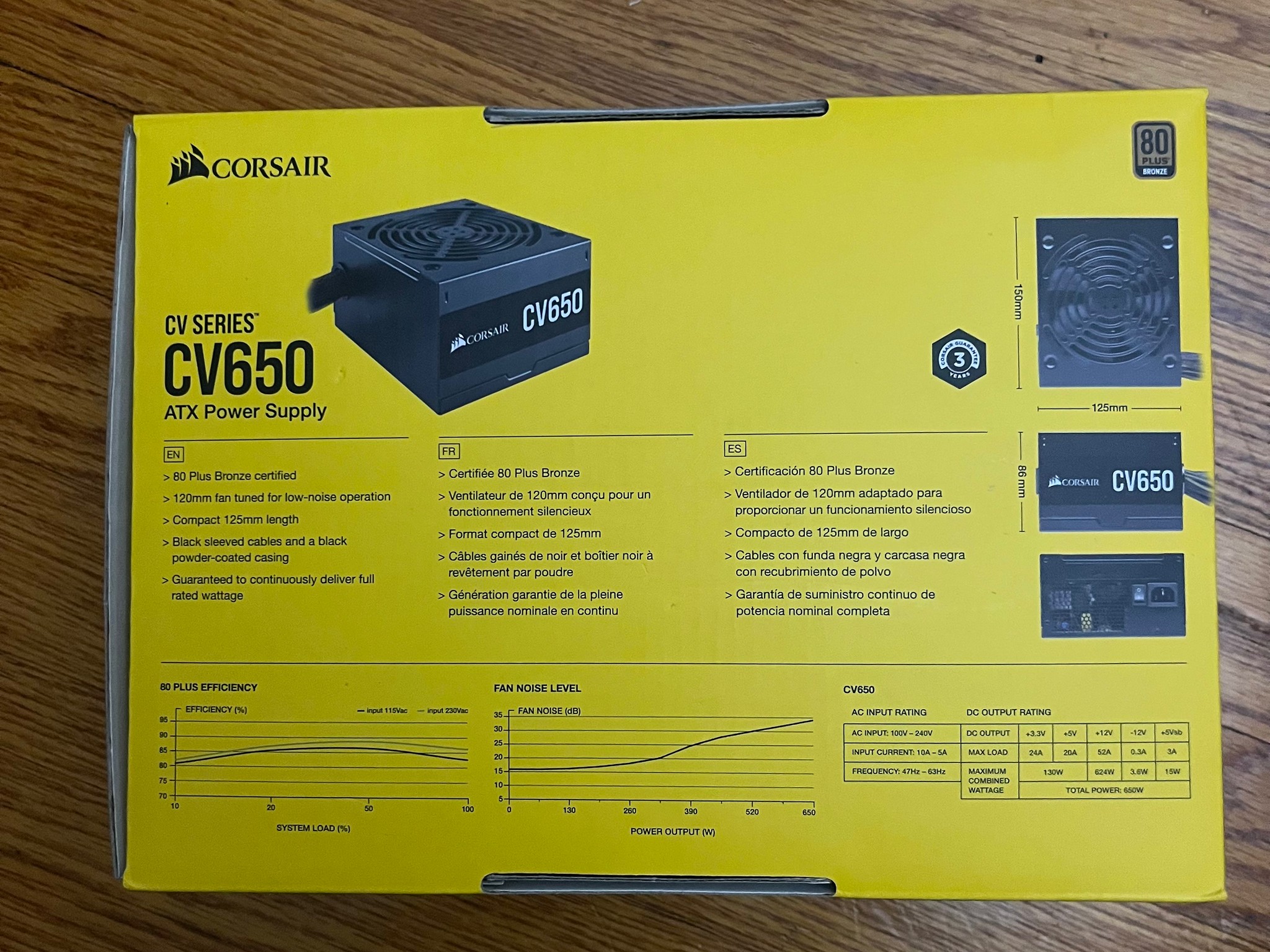 Corsair CV650