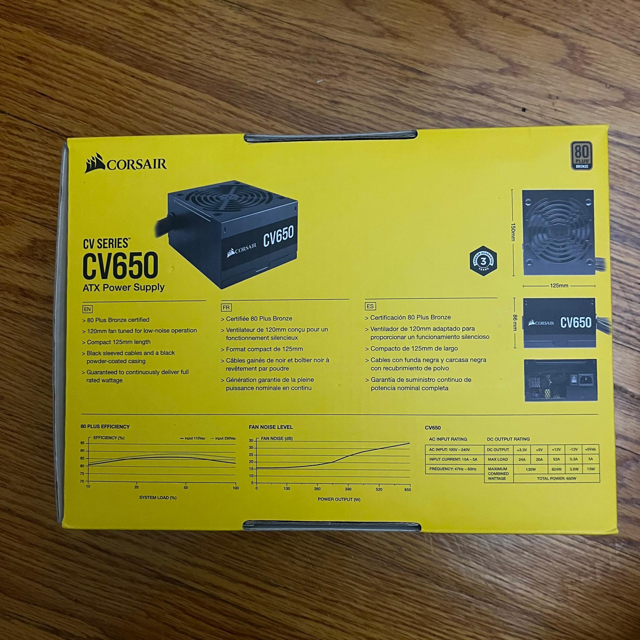 Corsair CV650