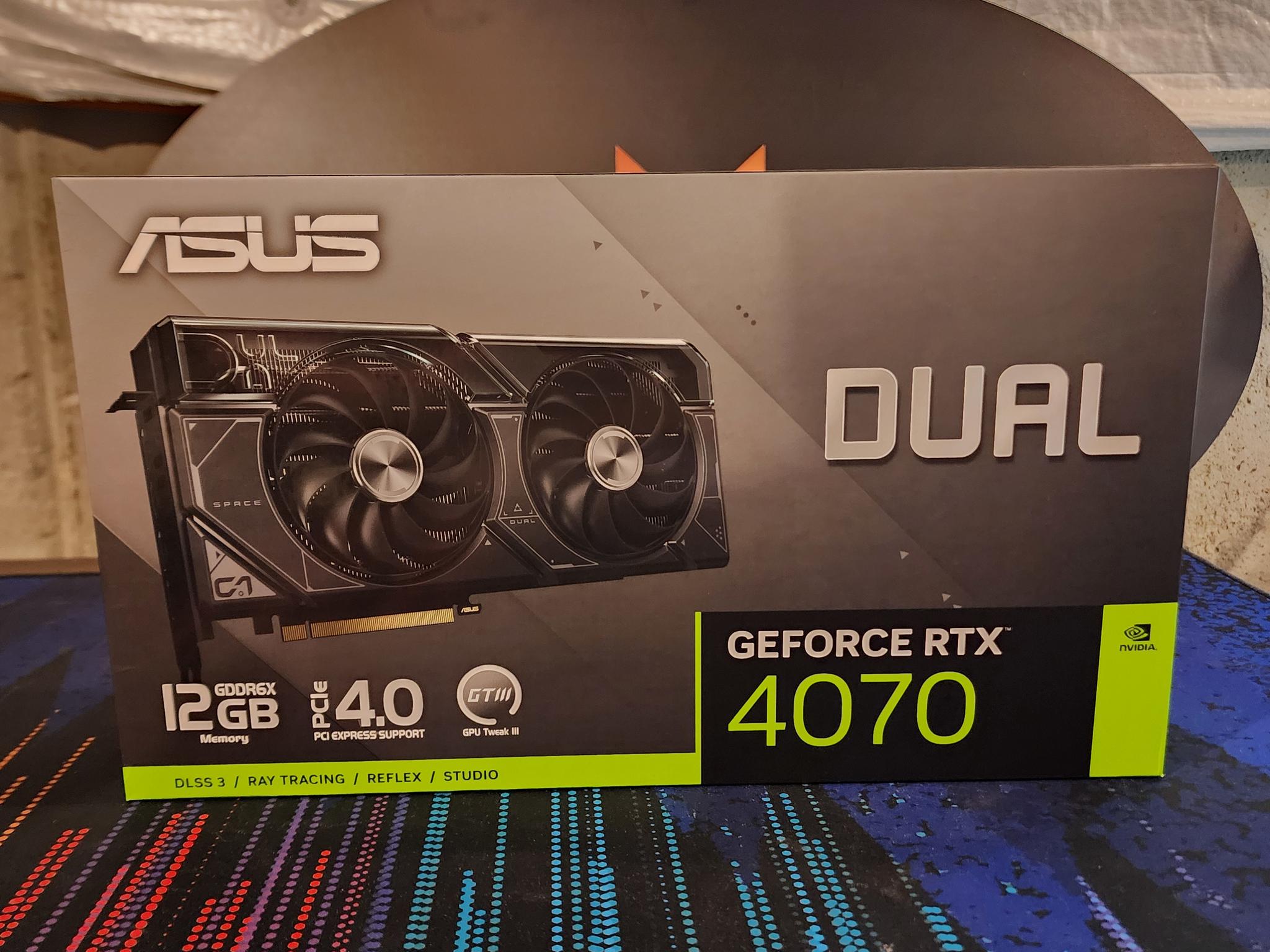 ASUS RTX 4070 Dual