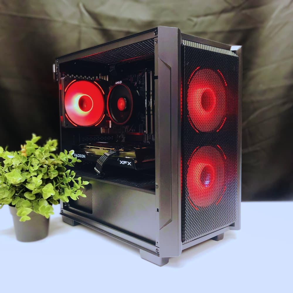 🚀PIONEER🚀 Gaming PC | RX 6600 8GB | Ryzen 5 5500 | 16GB DDR4 | 1TB M.2 | Windows 11 Home | WIFI
