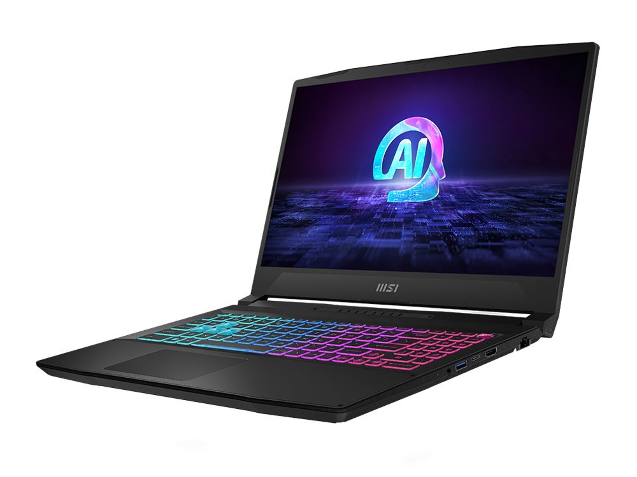 RTX 4070 & Ryzen 7 8845HS - MSI Katana A15 AI B8VG-430US 15.6" Gaming Laptop Computer - Black