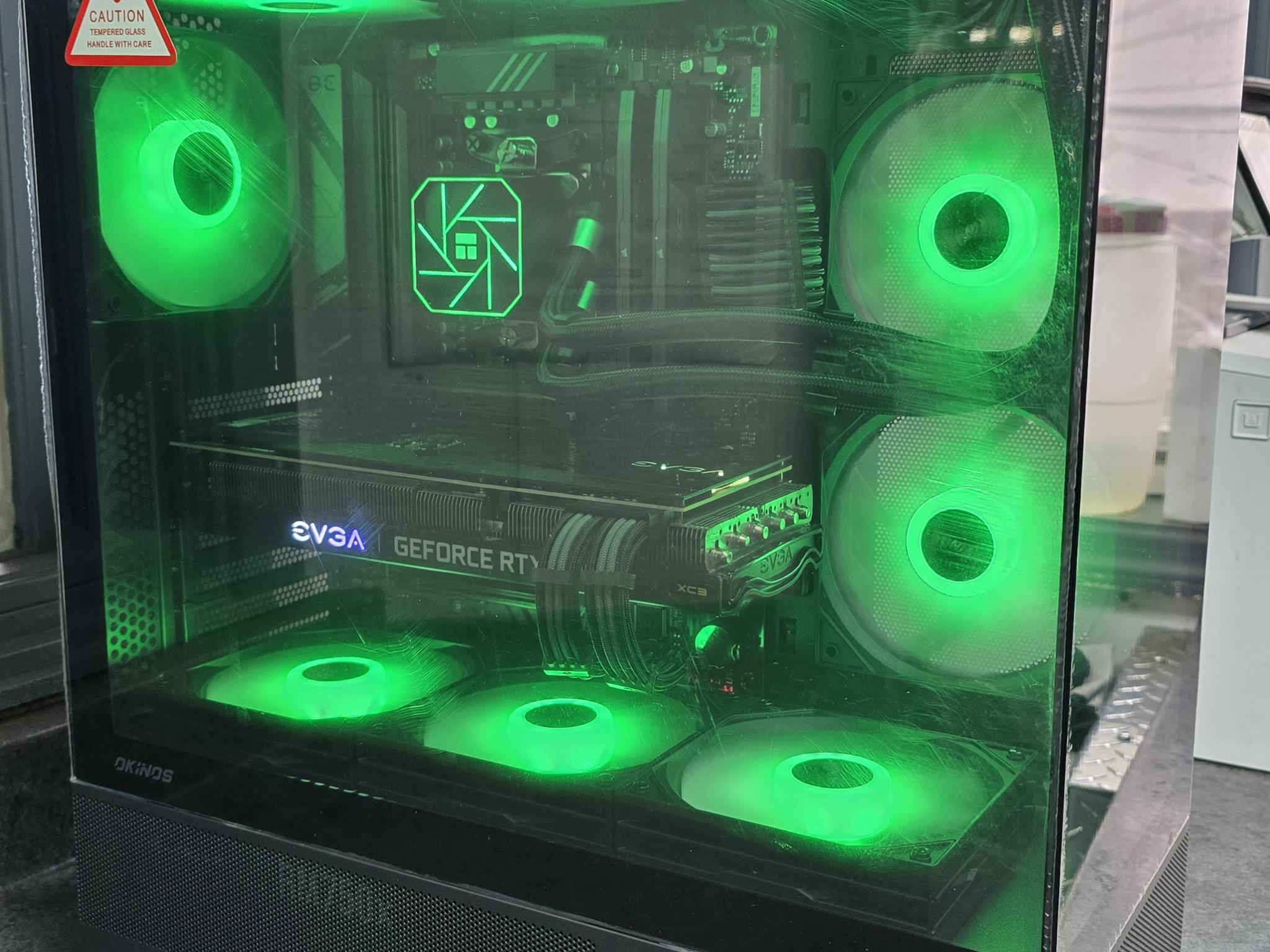 🟢⚫1440P CUSTOM PC | RTX 3080 | RYZEN 7 7700X | 32GB DDR5 | 1.5TB SSD⚫🟢