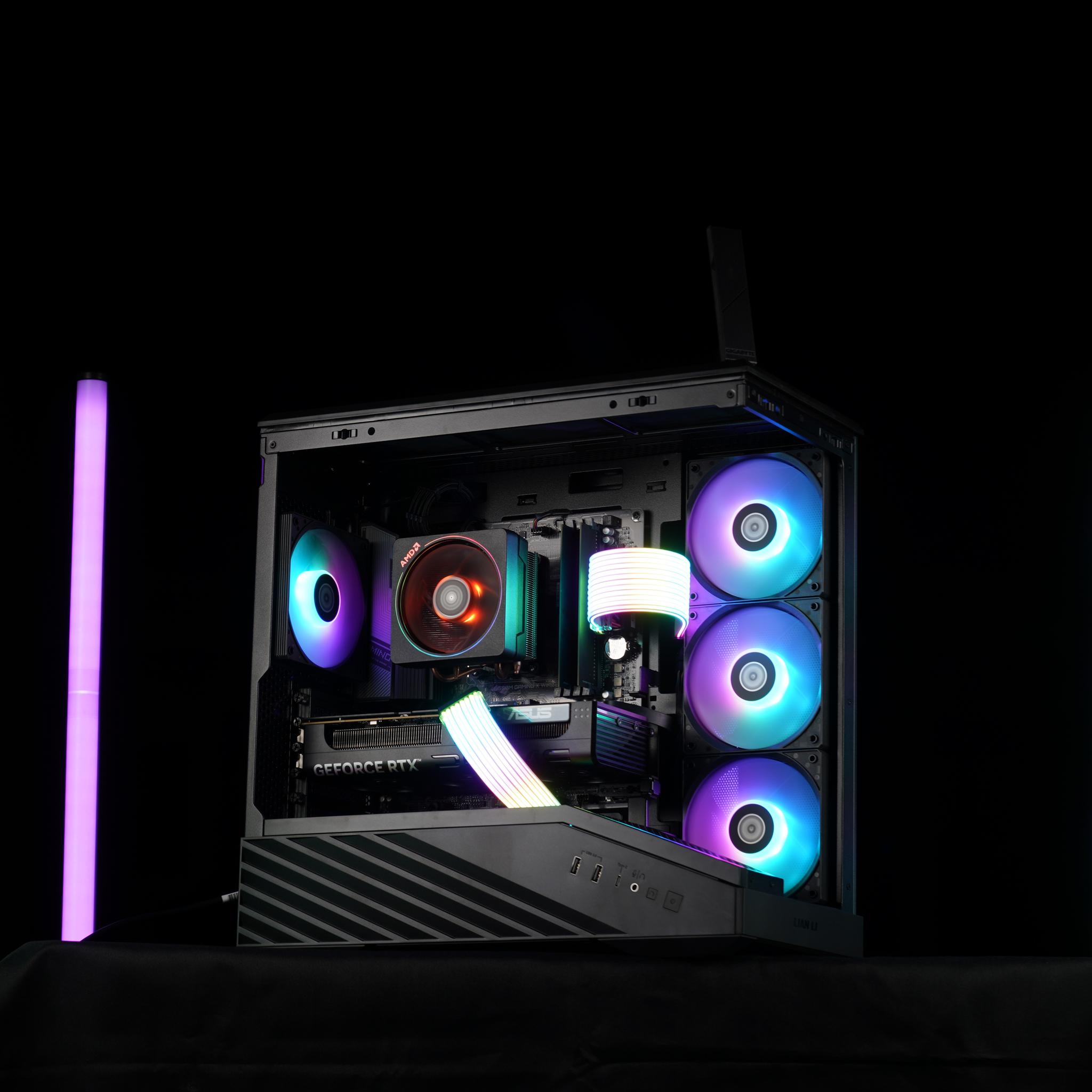 🖤🐦‍⬛⚫ DEAR BRUCE V2 - RTX 5050 | Ryzen 5 | 16GB DDR5 | 1TB M.2 NVME ⚫◼️🦇