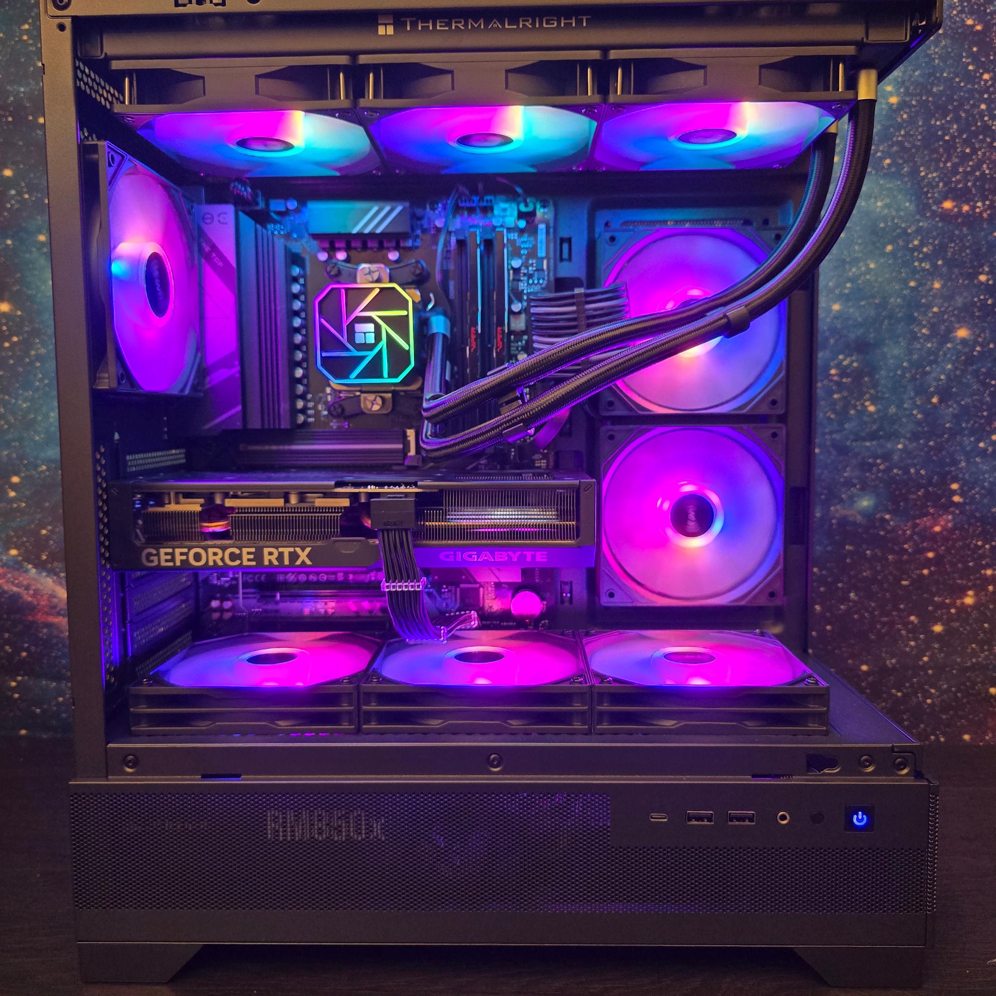 🚀 HIGH END CUSTOM AM5 PC | RTX 4070 SUPER 12GB | RYZEN 7 7800X3D | 2TB SSD | 32GB DDR5 6000MHZ 🚀