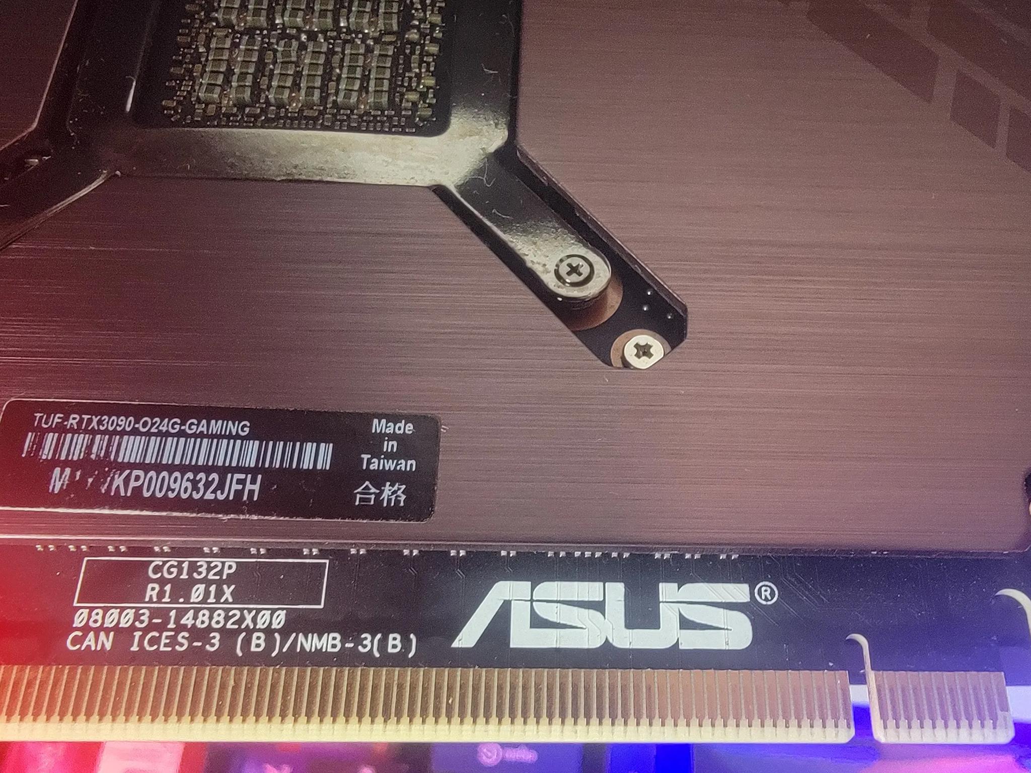 ASUS GeForce RTX 3090 24GB TUF GAMING OC GDDR6X Video Graphics Card