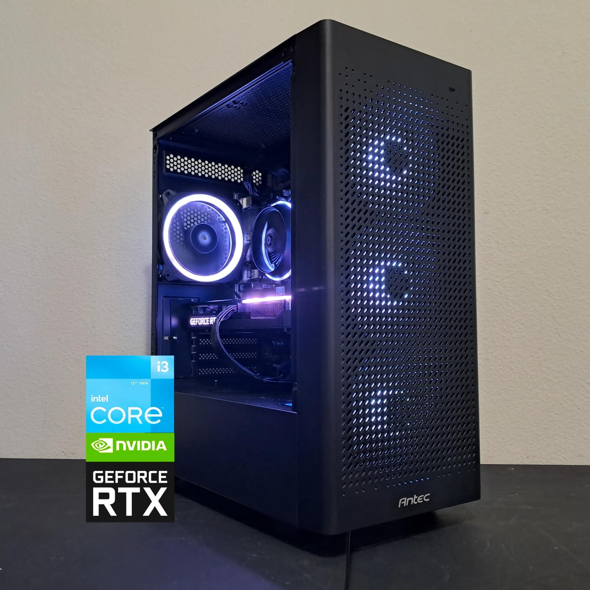 ⚫⚔️1080p Ultra Slayer⚔️⚫Nvidia RTX 3060 12GB | Intel Core i3-12100f | 1TB SSD | 16GB DDR4 | PCIe 4.0