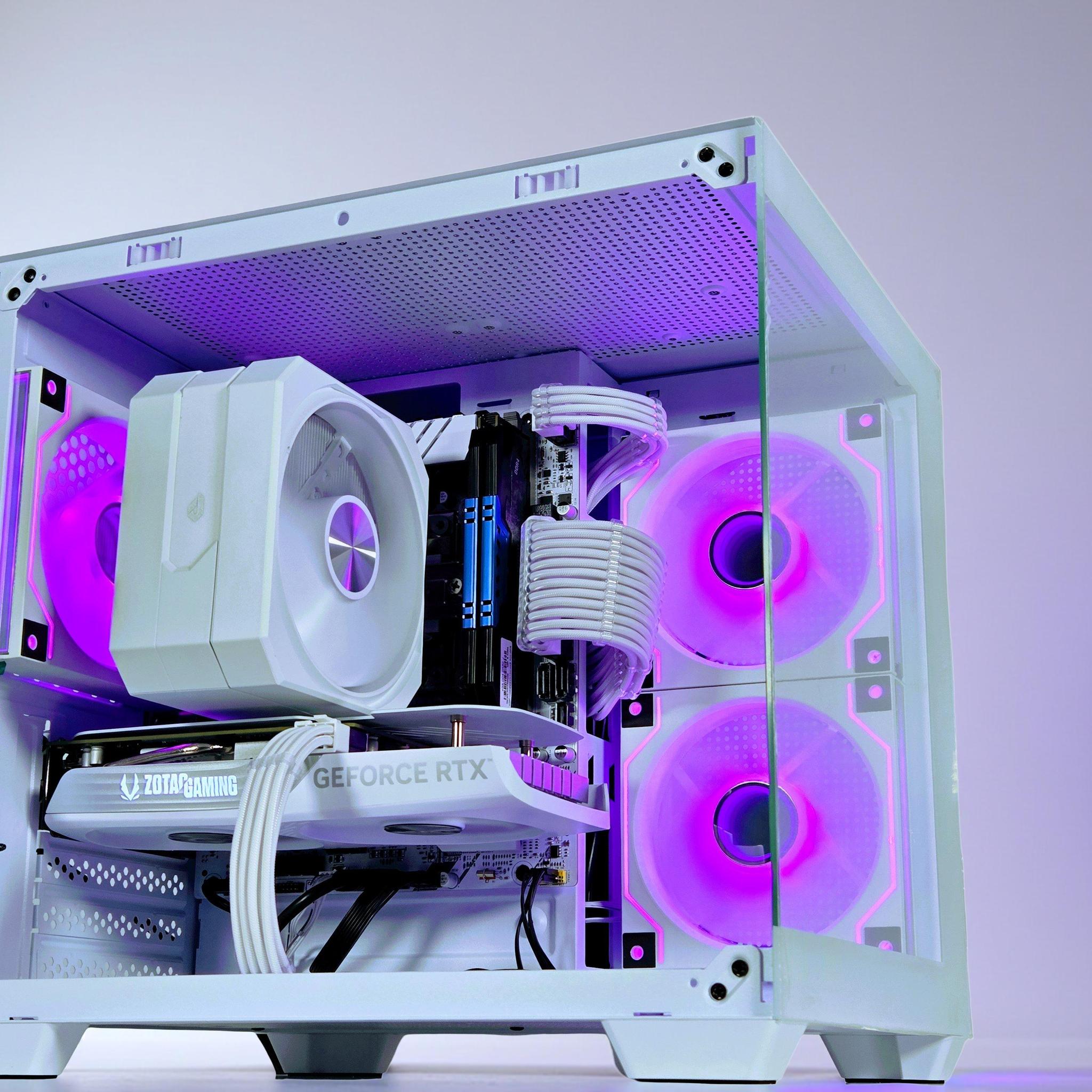 🤍🐻‍❄️Artic⚪ Nvidia RTX 4060 8GB⚪Intel i7 6850K 6core⚪16GB DDR4⚪500GB NVME
