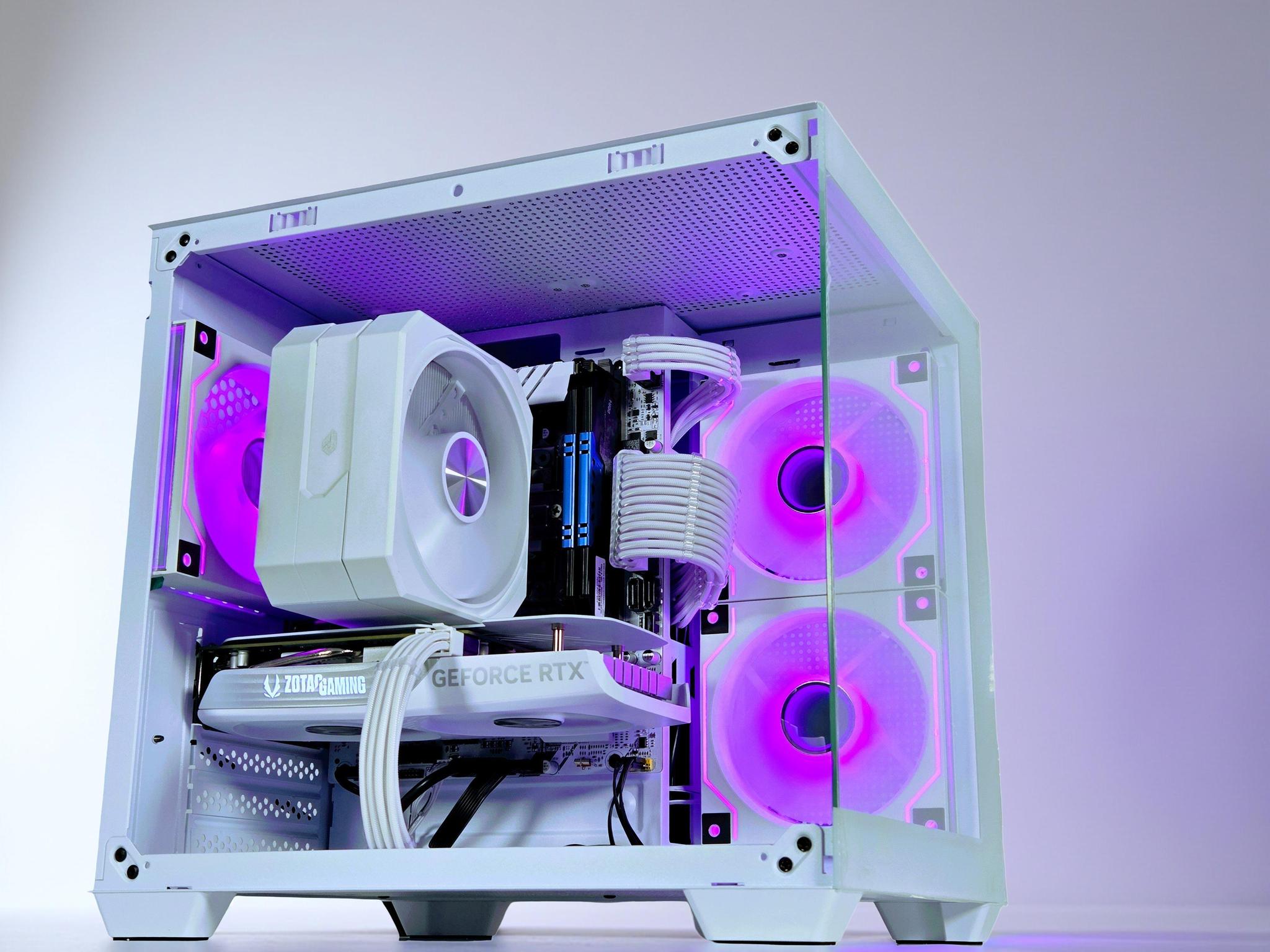 🤍🐻‍❄️Artic⚪ Nvidia RTX 4060 8GB⚪Intel i7 6850K 6core⚪16GB DDR4⚪500GB NVME