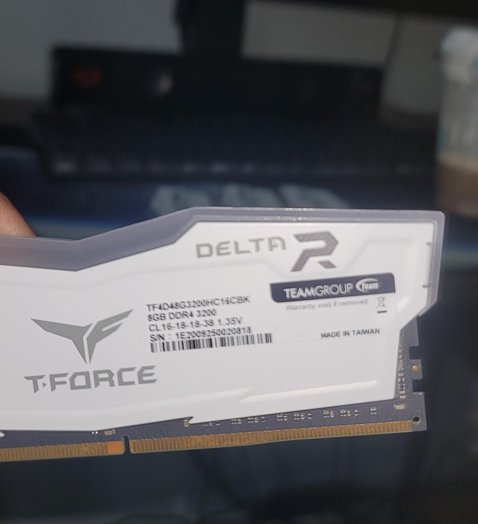 RAM Sale!!! T-Force Delta CL16 4x 8gb DDR4 3200MHz Ram (32gb)
