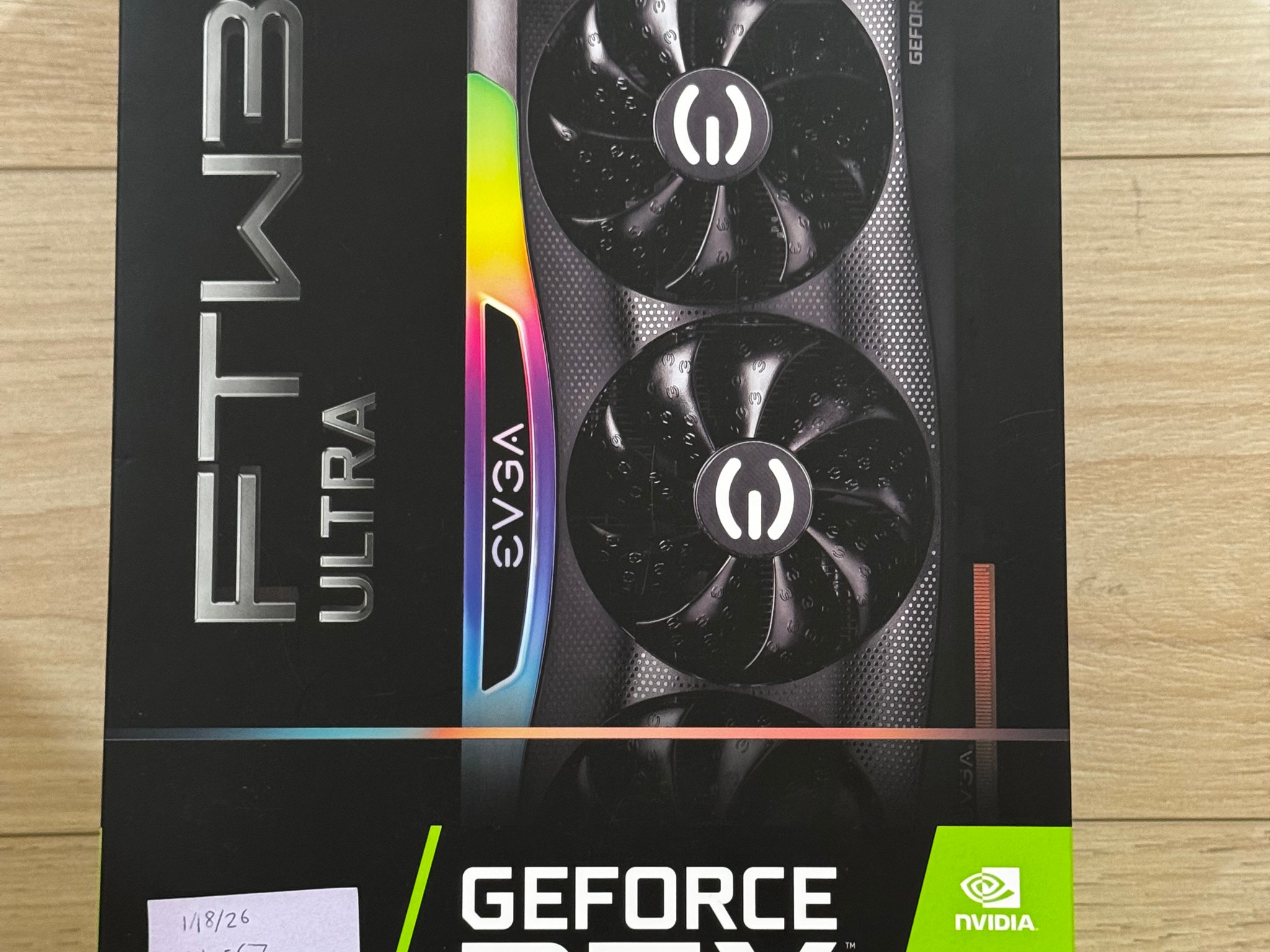 EVGA RTX 3070 FTW3 Ultra Gaming 8GB GDDR6 (08G-P5-3767-KL)