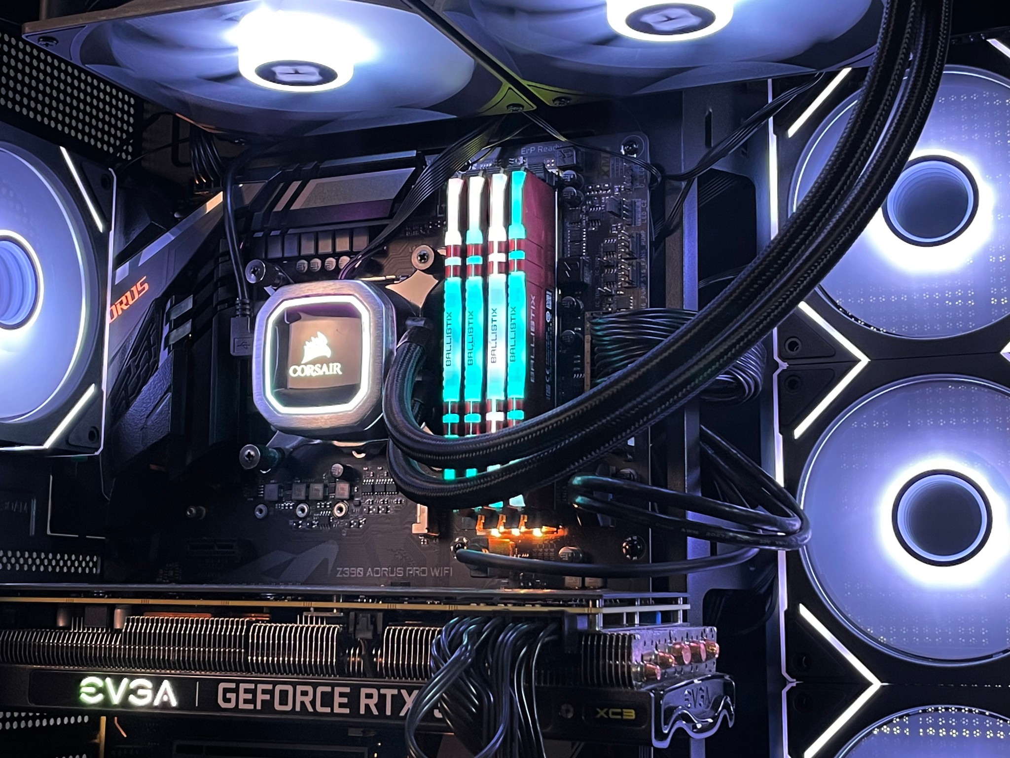 ❄️ FROST Gaming PC | RTX 3070 | i9-9900K | 32GB RAM | 1TB NVME | WiFi & BT | FREE SHIP