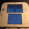 CUSTOM USED Nintendo 2DS White/Red Handheld Console with 3 Games