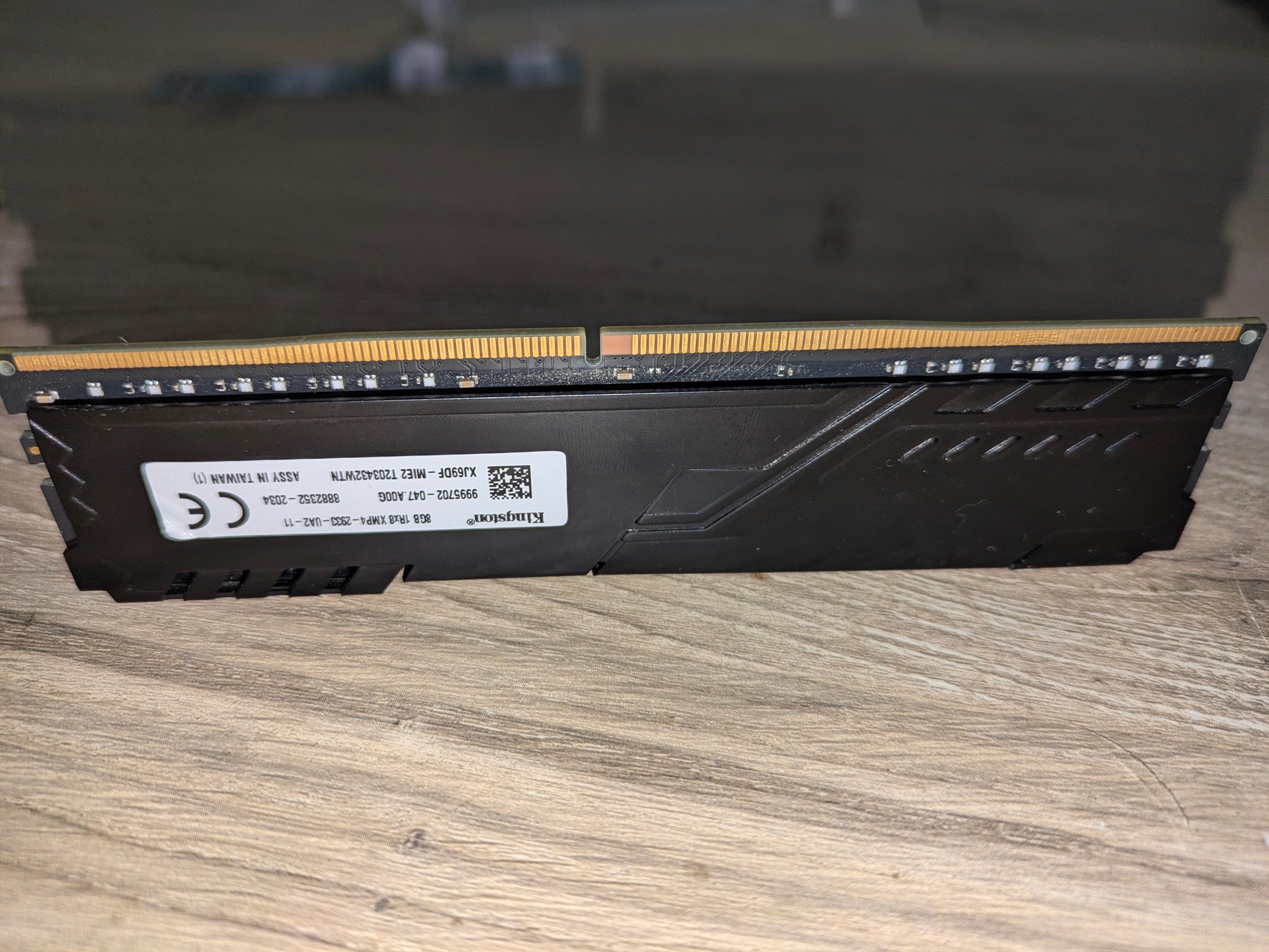 Kingston fury x 8gb 2933 MHz
