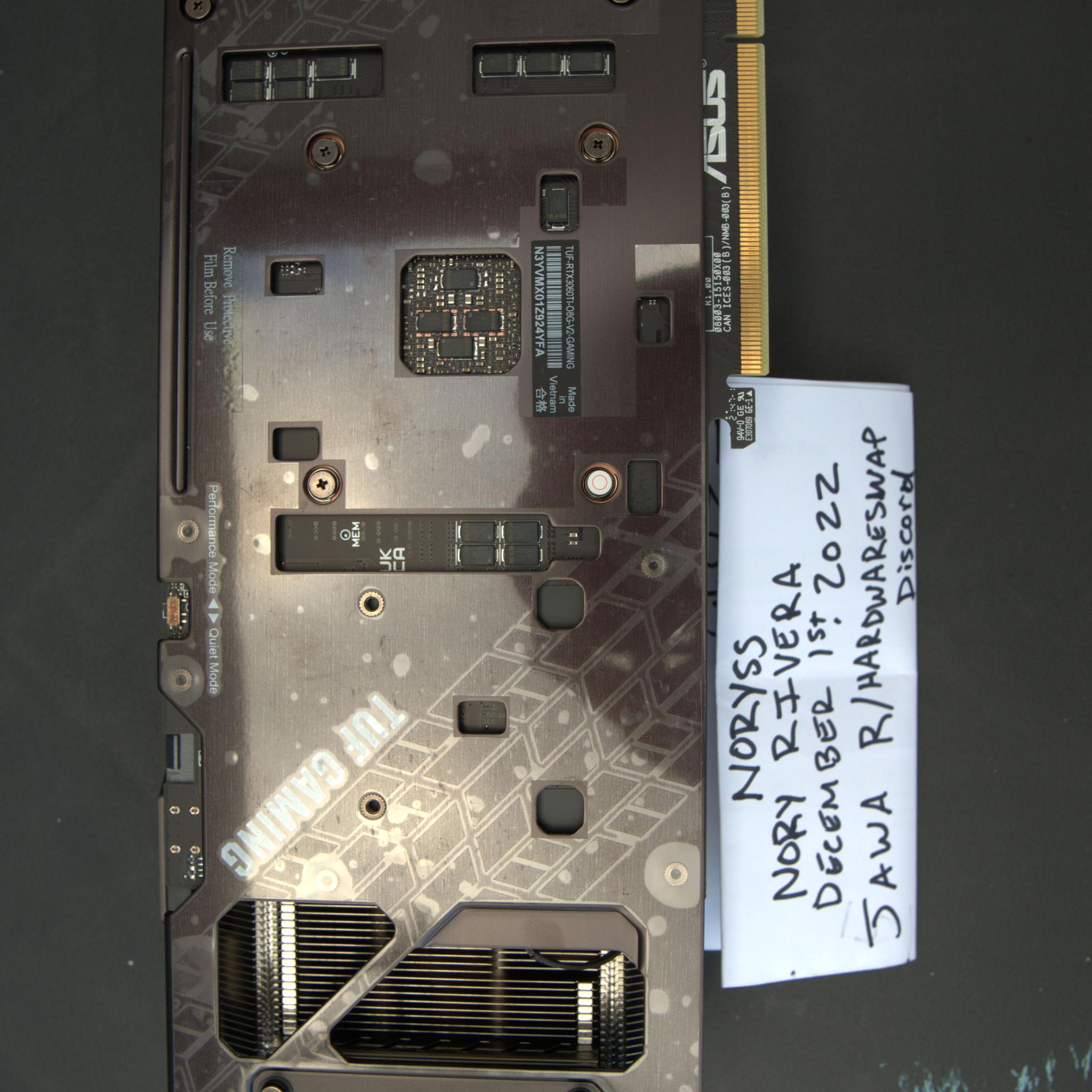 Asus TUF 3060 Ti NEW open box