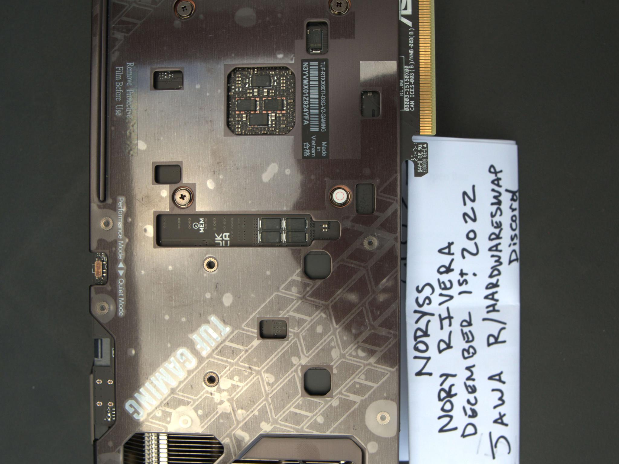 Asus TUF 3060 Ti NEW open box