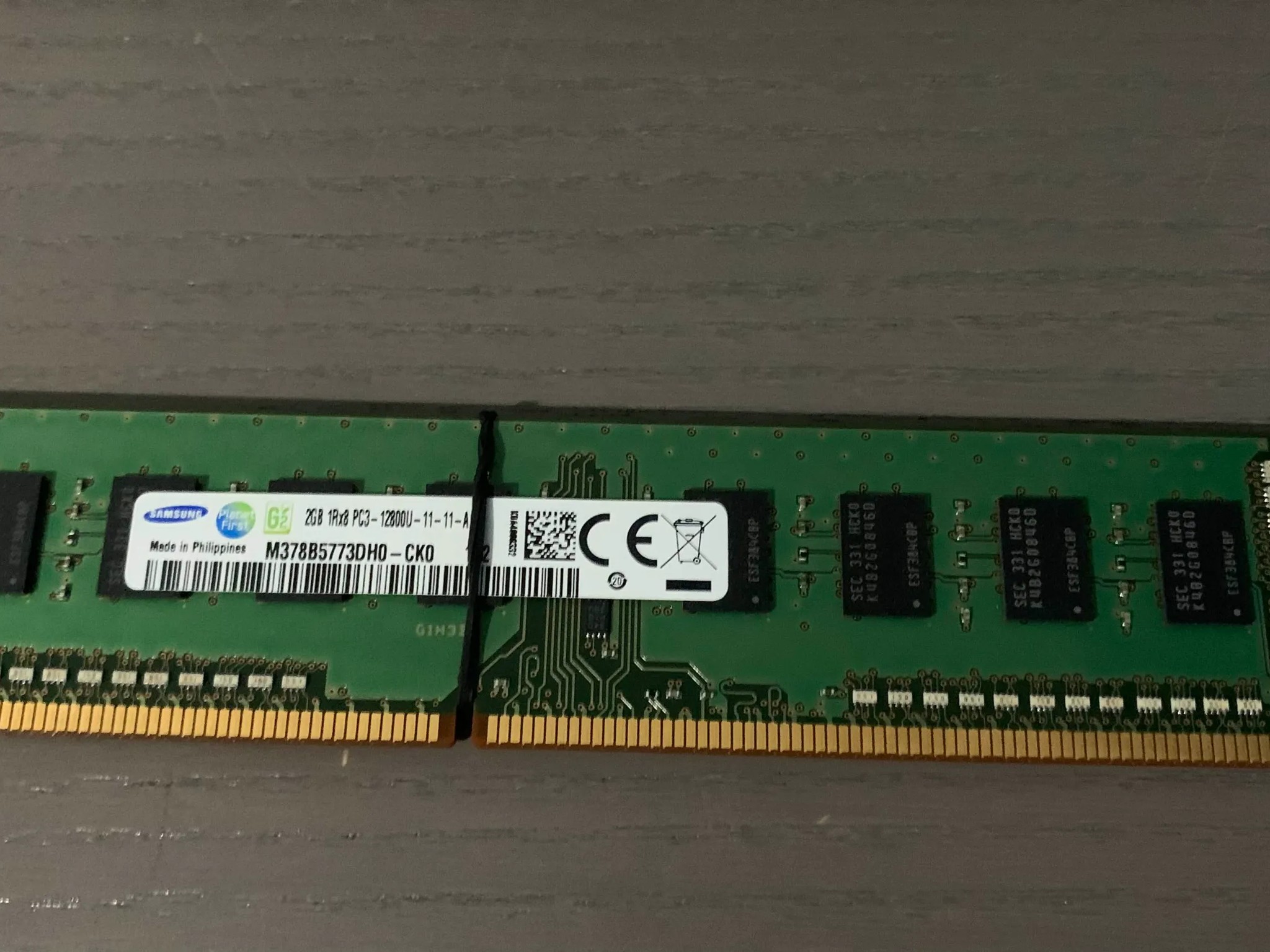 4GB Samsung DDR3 RAM