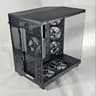 PC Case with Tempered Glass and 6 RGB Fans