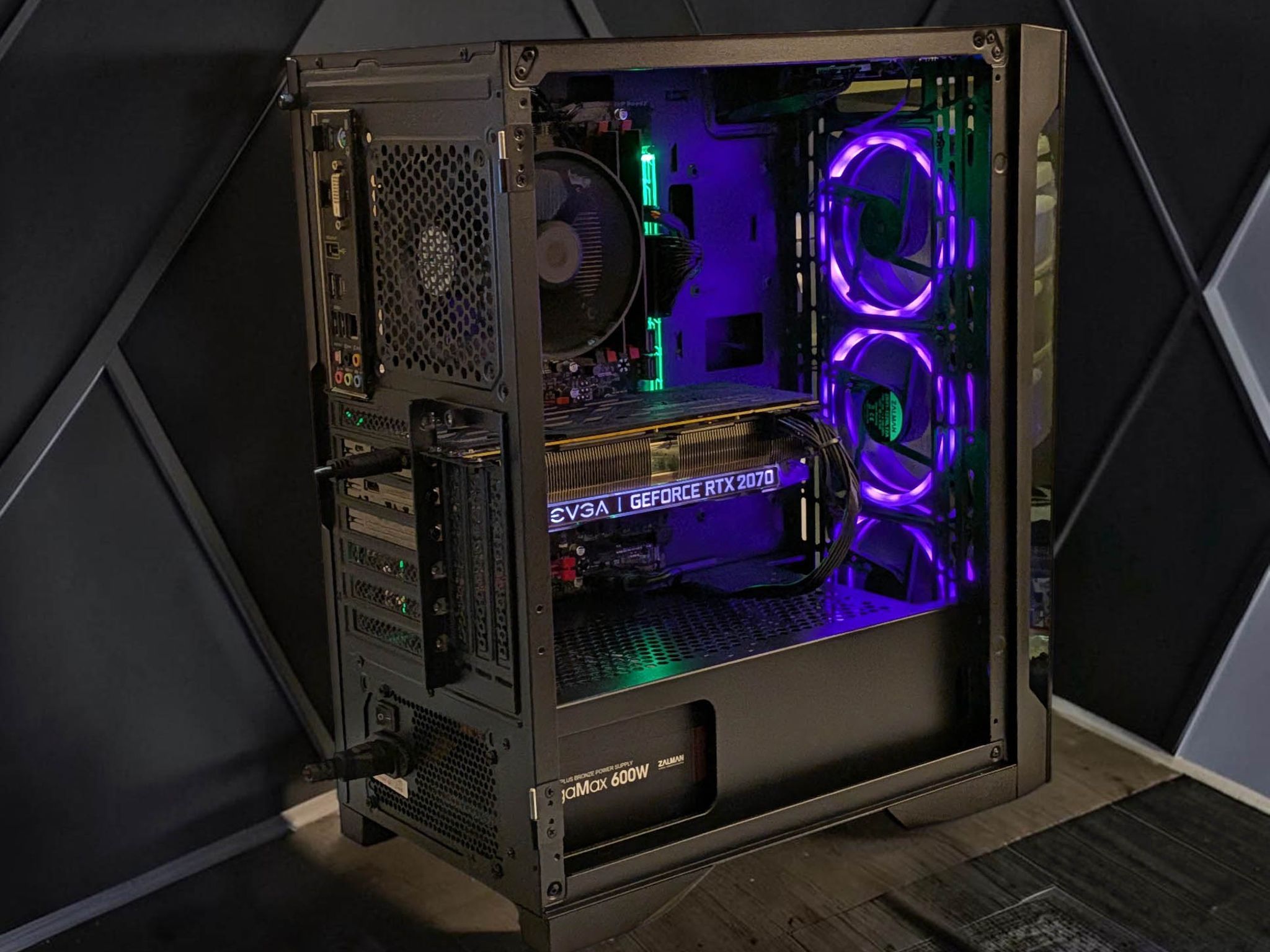 ⚡ RTX Gaming PC! GeForce RTX 2070, Ryzen 3600, 16GB DDR4 RAM, 1TB SSD, WIFI, Win 11 Pro