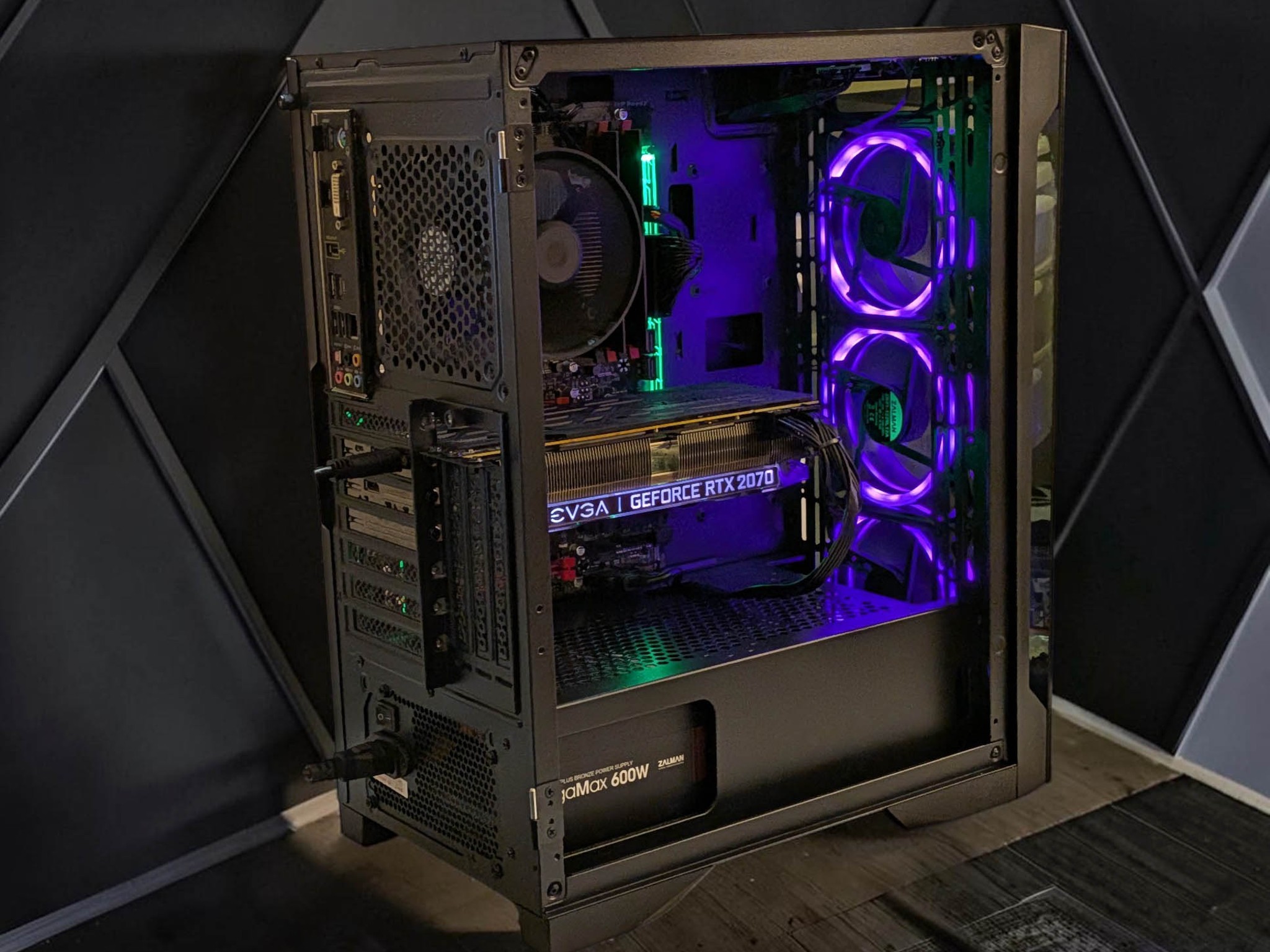 ⚡ RTX Gaming PC! GeForce RTX 2070, Ryzen 3600, 16GB DDR4 RAM, 1TB SSD, WIFI, Win 11 Pro