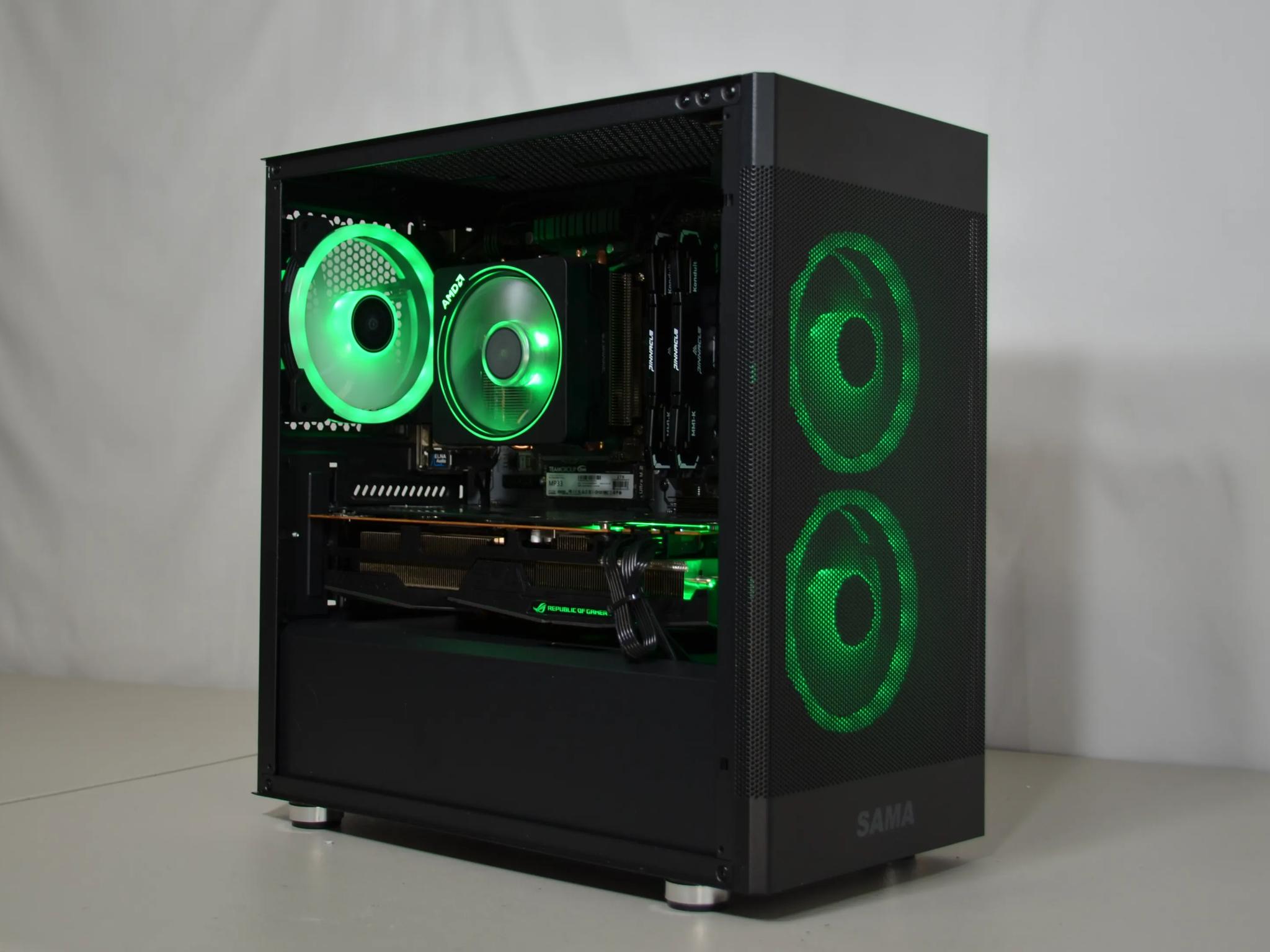 🌑Dark Knight - V2⚔️ | RX 5700 XT | Ryzen 5 3600 | 1tb Storage| 16gb Ram