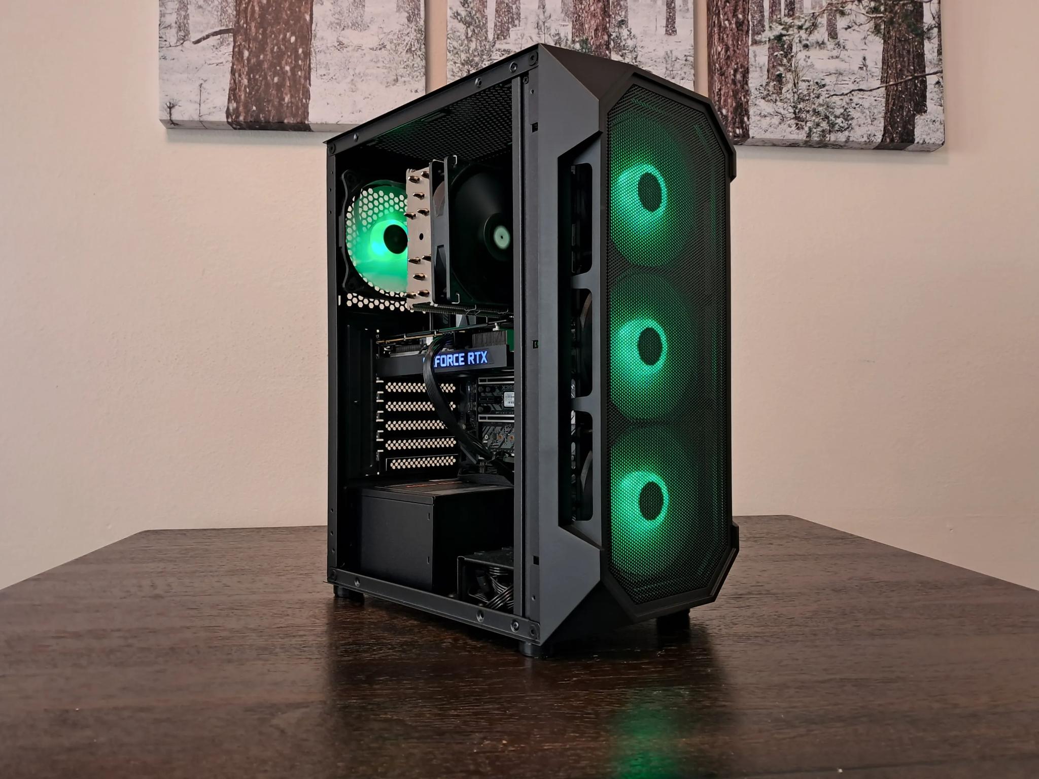 ⚫⚔️1080p Ultra Slayer⚔️⚫ Nvidia RTX 3060 Ti | AMD Threadripper 1900X | 1TB SSD | 32GB DDR4