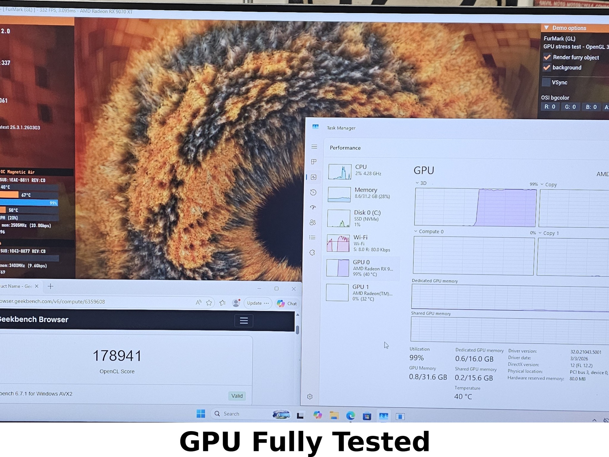 RX 9070 XT Radeon XFX 16GB