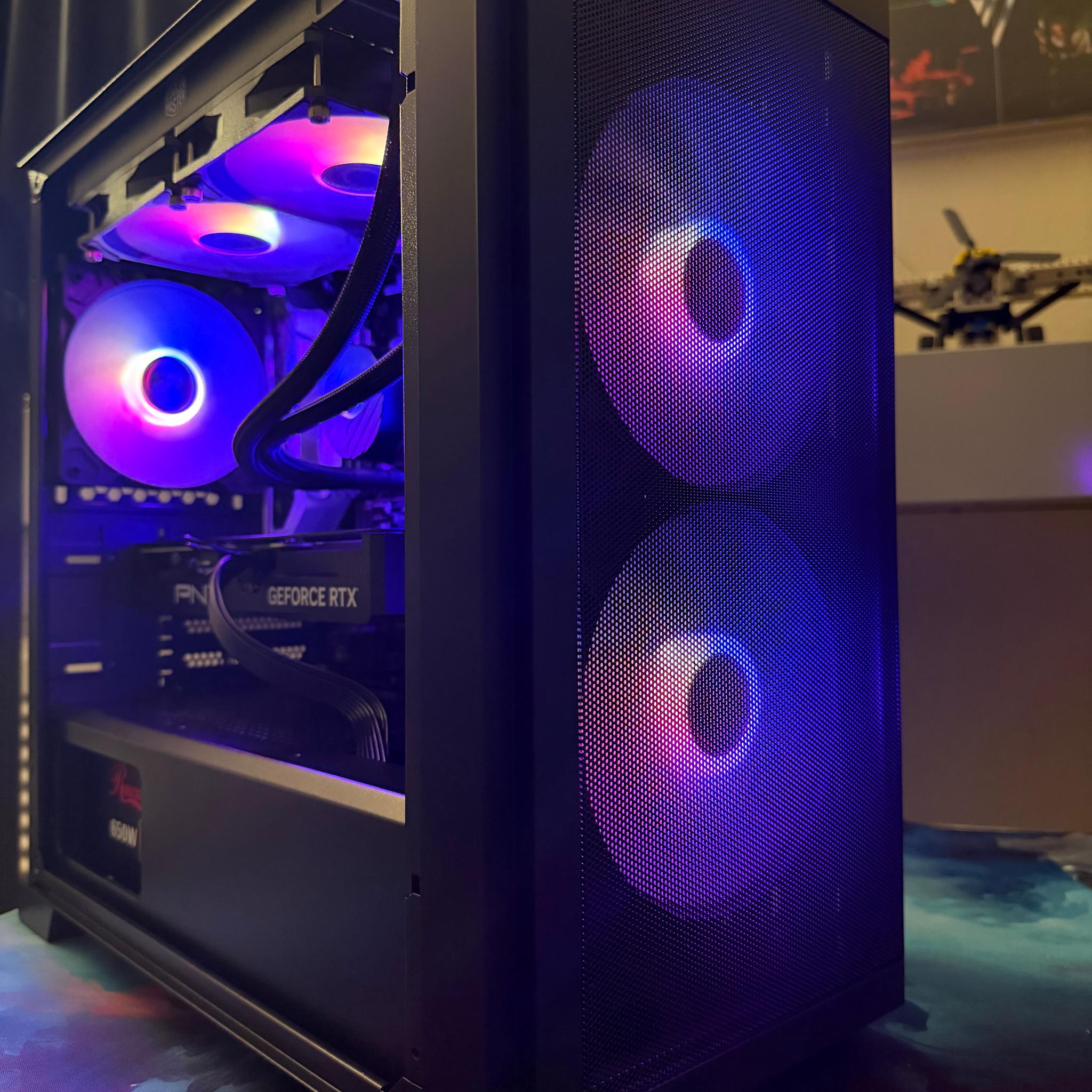 Intel Productivity PC! - Intel i5-14600KF | RTX 4070 Super | 32GB DDR4 | 3.25TB Storage!