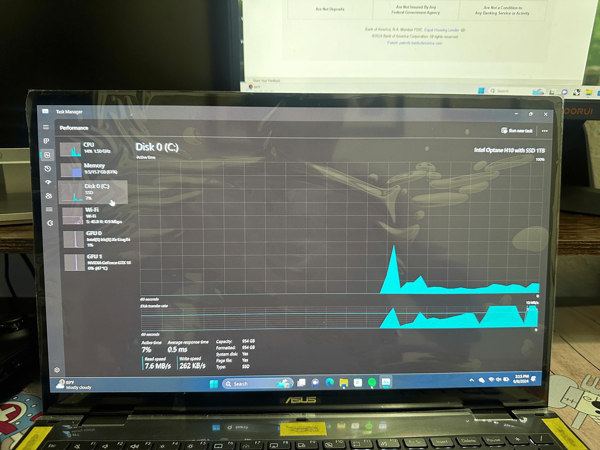 ASUS Zenbook 4K display laptop with Nvidia Graphics