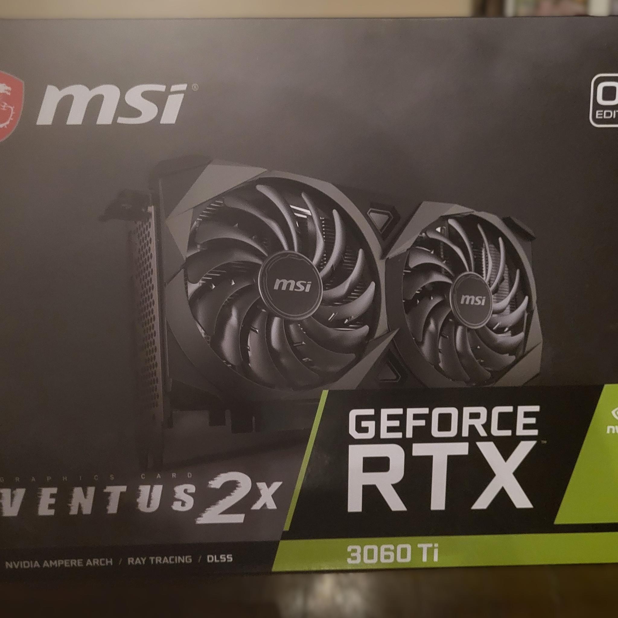 Used - MSI GeForce RTX 3060 Ti Ventus 2X OC Edition