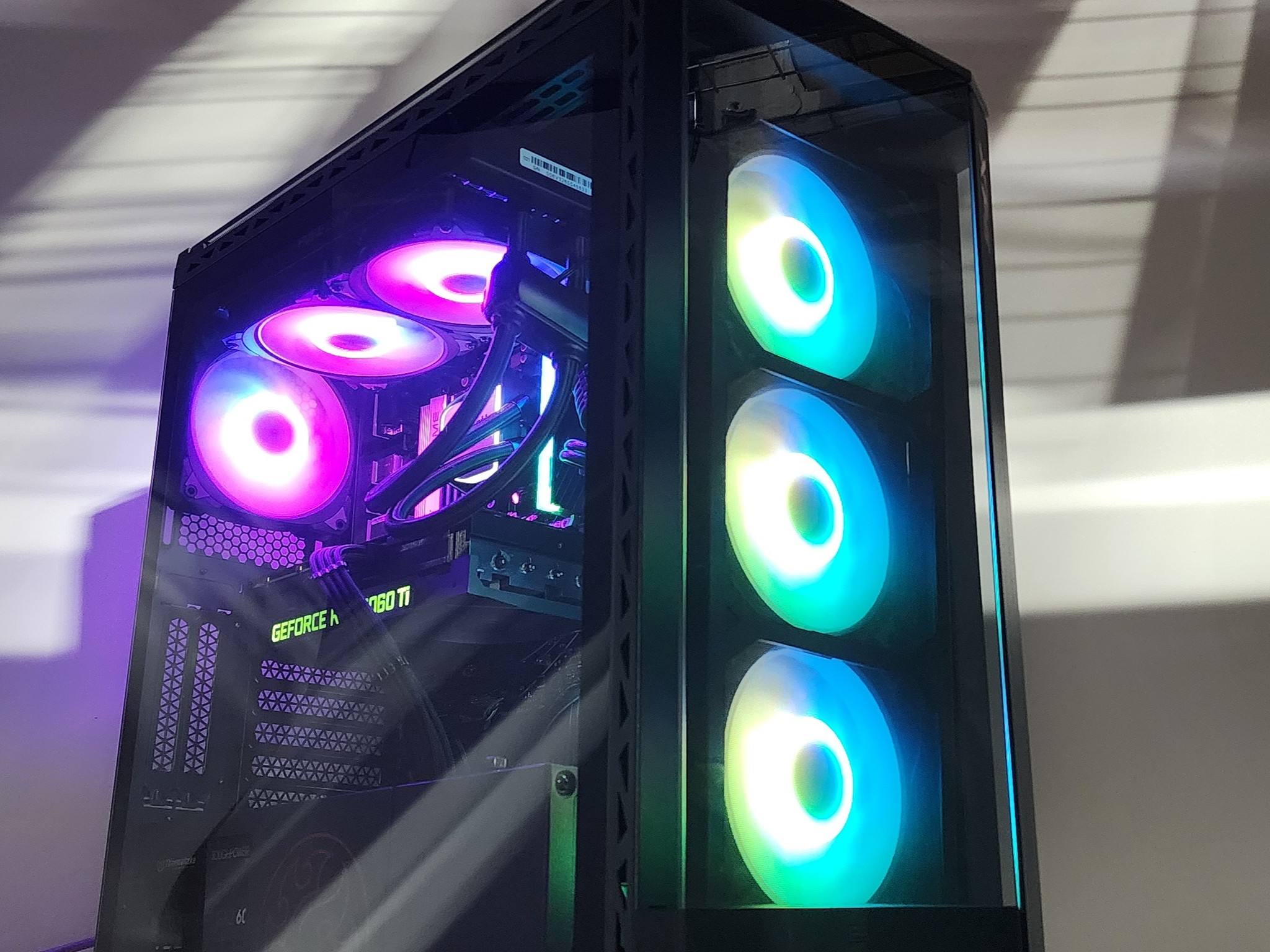 Gaming PC Ryzen 5 7600X 16GB RAM 500GB SSD RTX 3060 Ti 8GB Windows 11 Computer