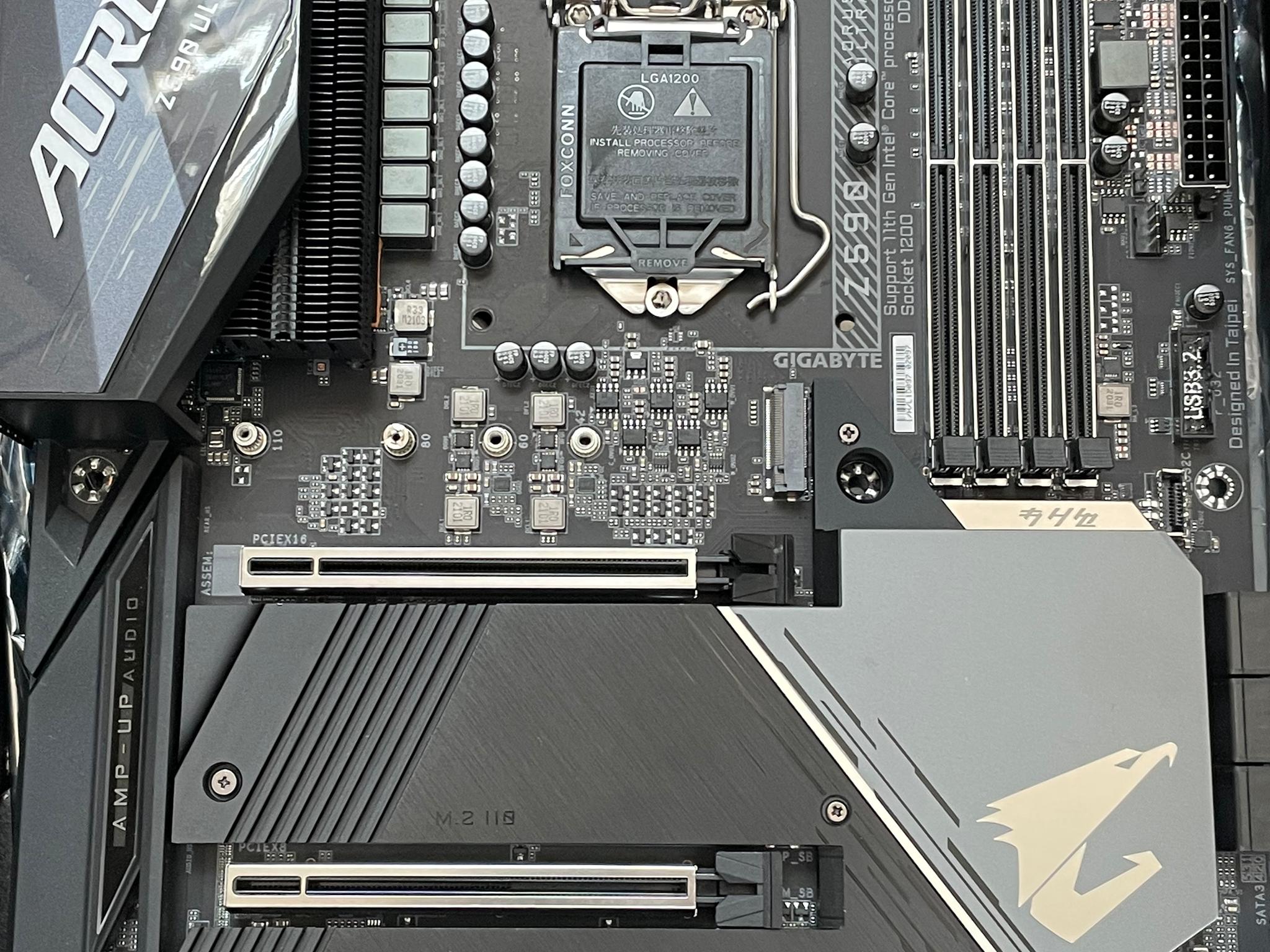 As is Aorus Z590 Ultra Motherboard
