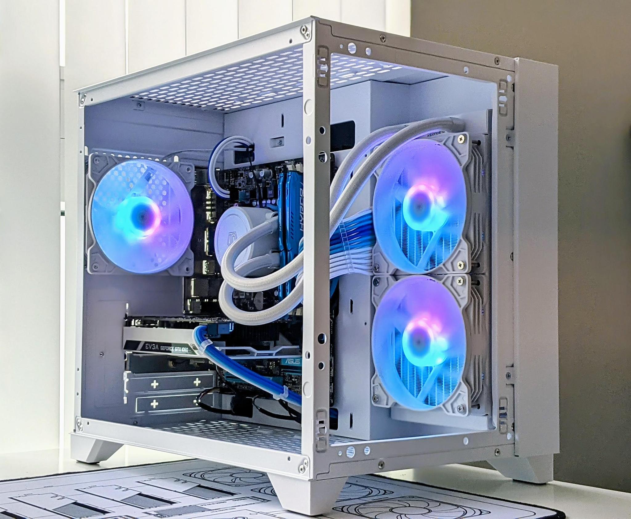 Icicle | GTX 1060 3GB/ Watercooled i7-3770 4c/8t White Gaming PC