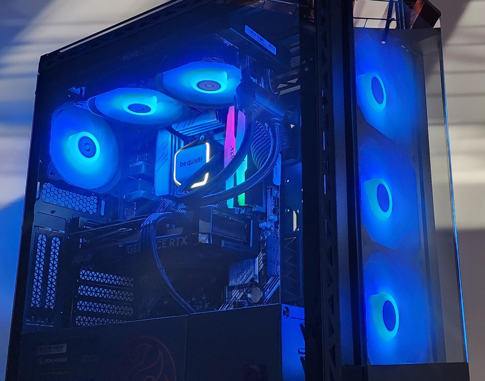 Gaming PC Ryzen 7 5700X 16GB RAM 1TB SSD RTX 4060 Ti 16GB Windows 11 Computer