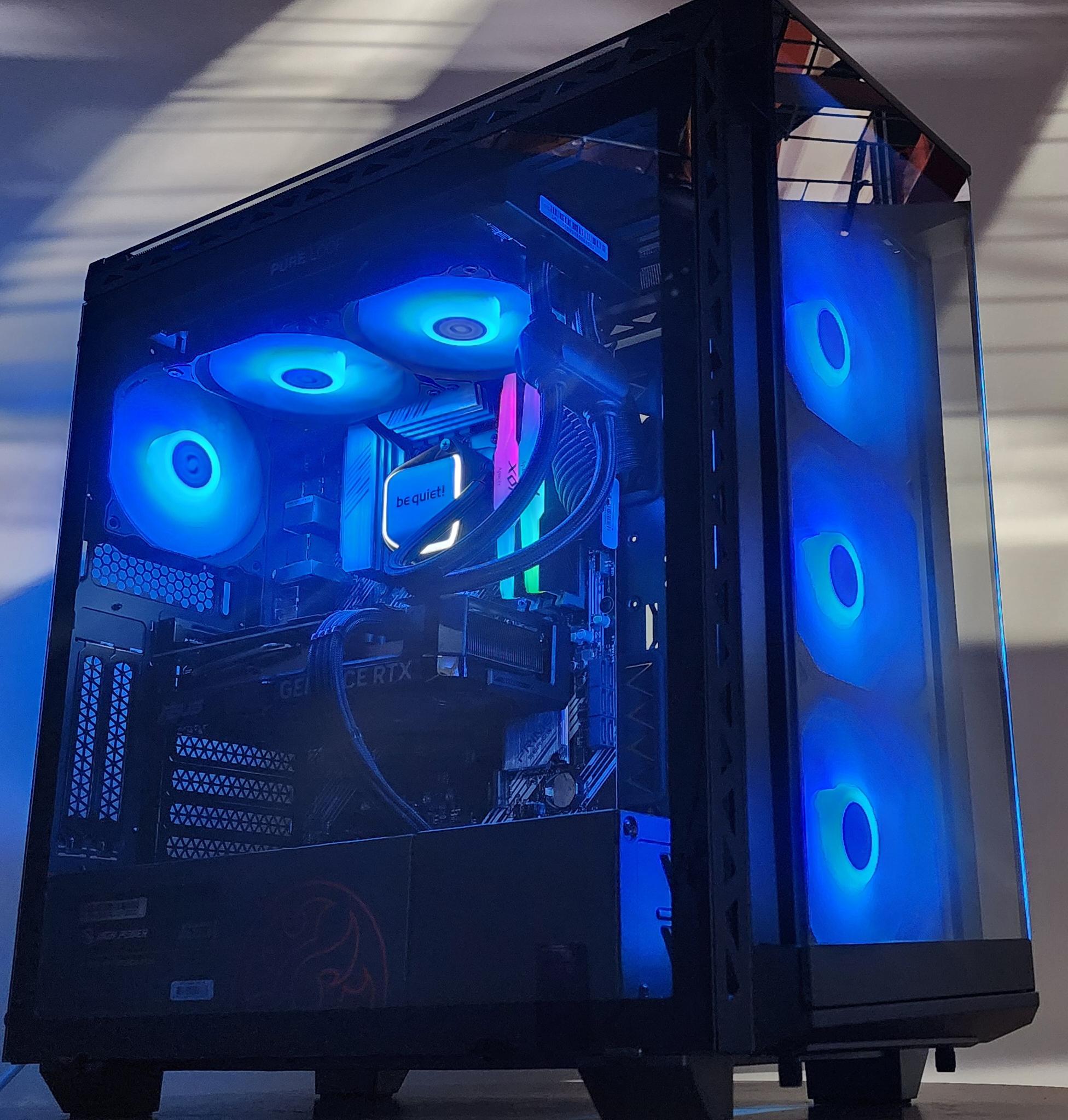 Gaming PC Ryzen 7 5700X 16GB RAM 1TB SSD RTX 4060 Ti 16GB Windows 11 Computer