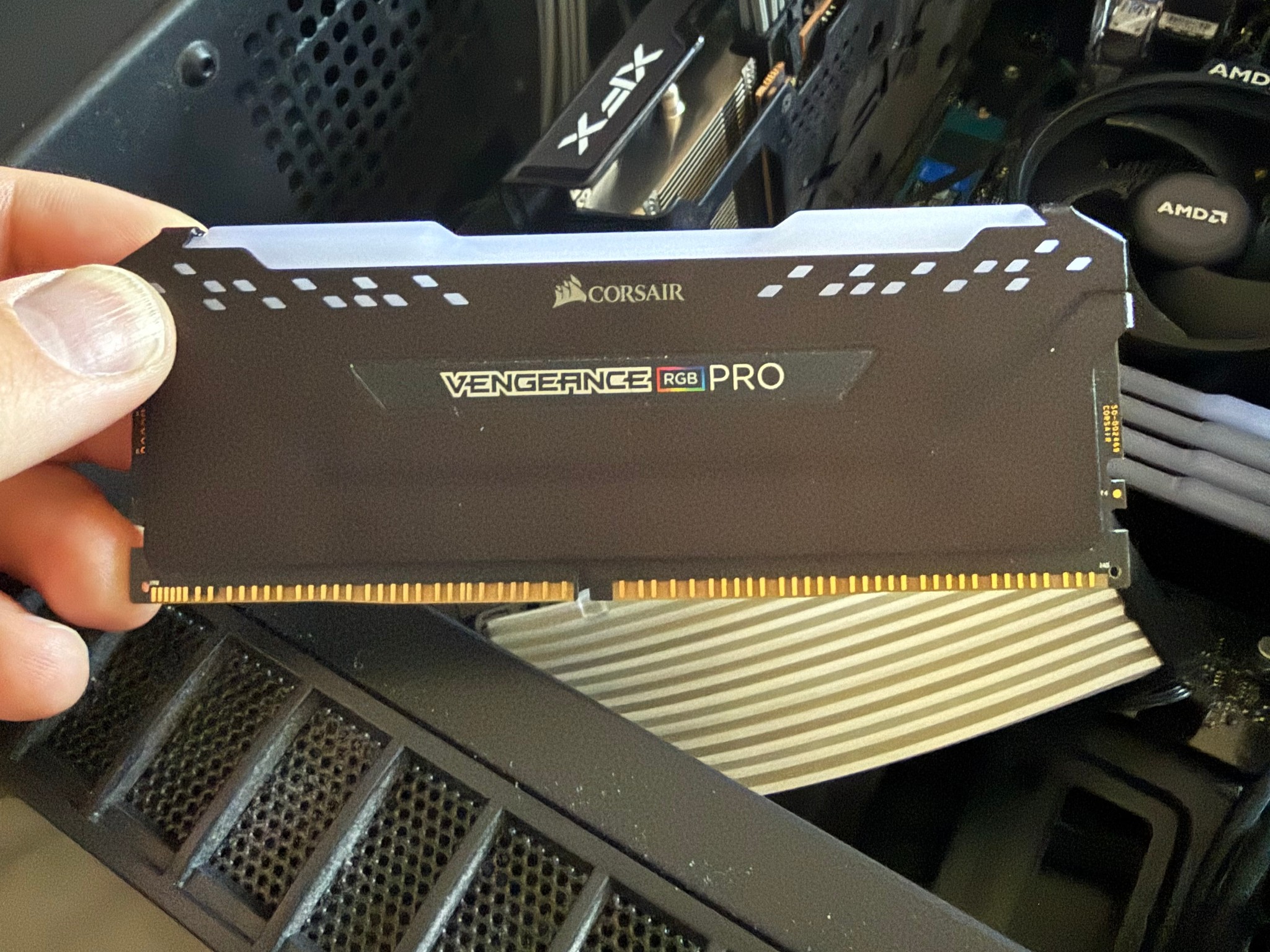 Corsair Vengeance DDR4 RGB Dummy sticks