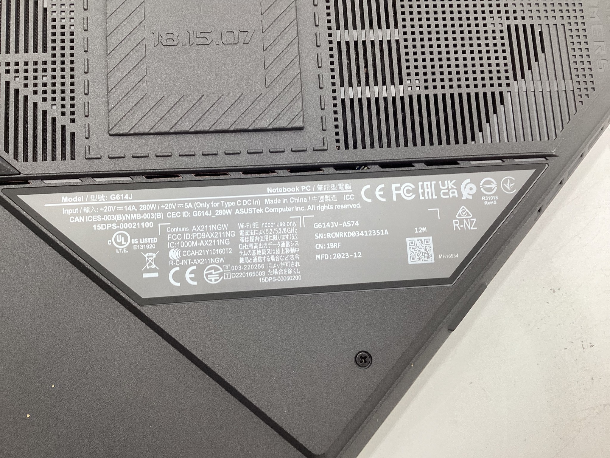 ASUS ROG Strix G16 (2024) Gaming Laptop, 16