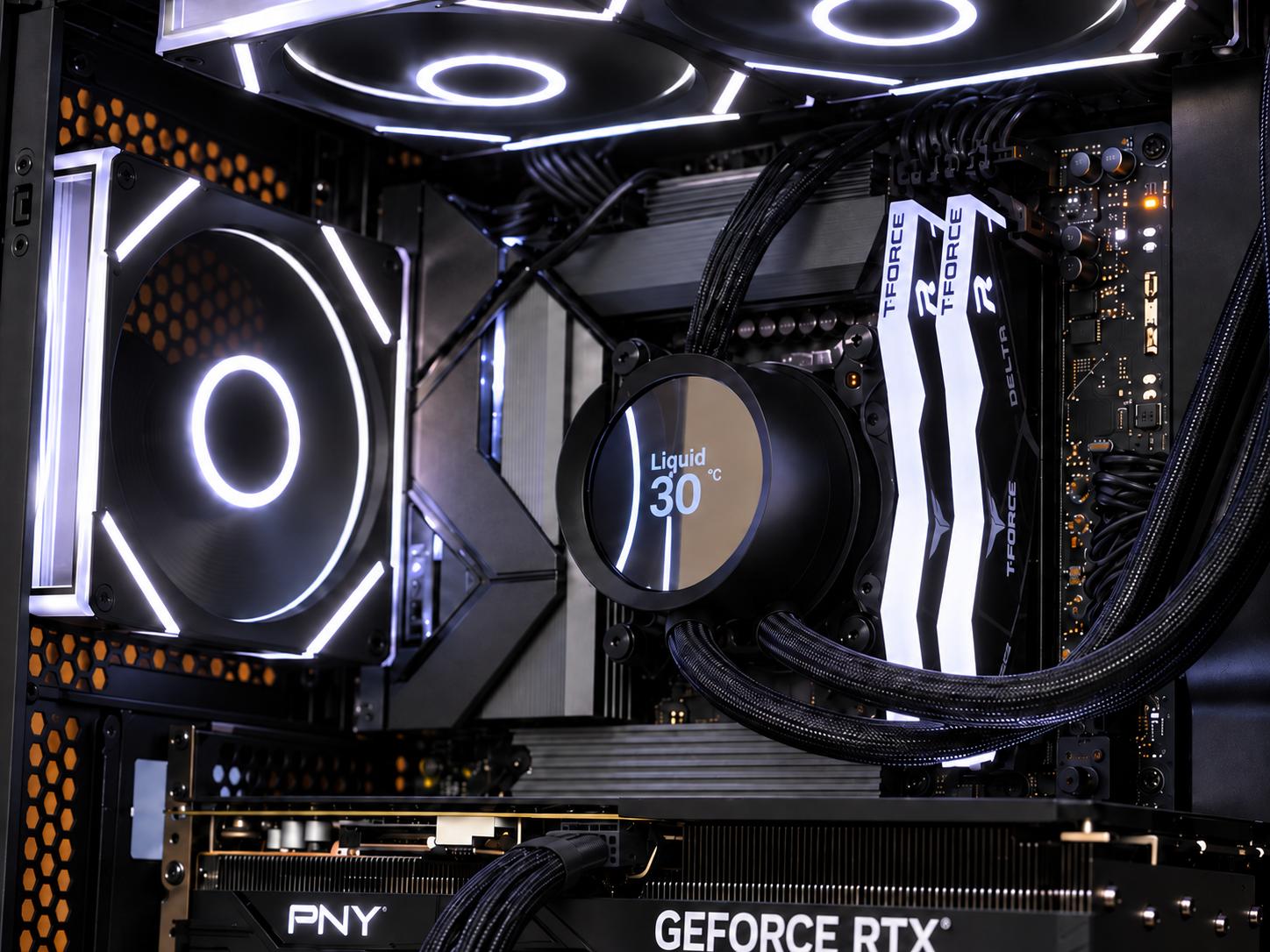 RTX 5070TI |  INTEL 270K Plus | 32GB DDR5 | NVME | WIFI 7 | Windows 11 | LCD | GOLD PSU