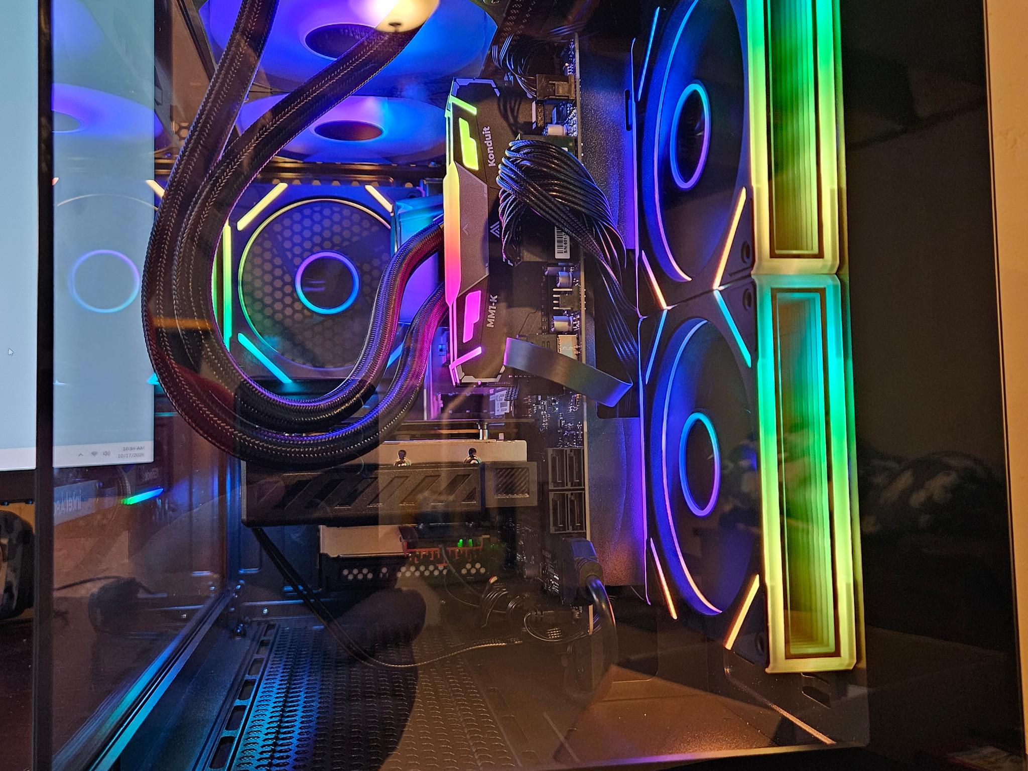 🔥 RYZEN 5 5600X + INTEL ARC B570 10GB | 32GB RGB RAM | 1TB NVMe SSD | 240MM LIQUID COOLING 🔥